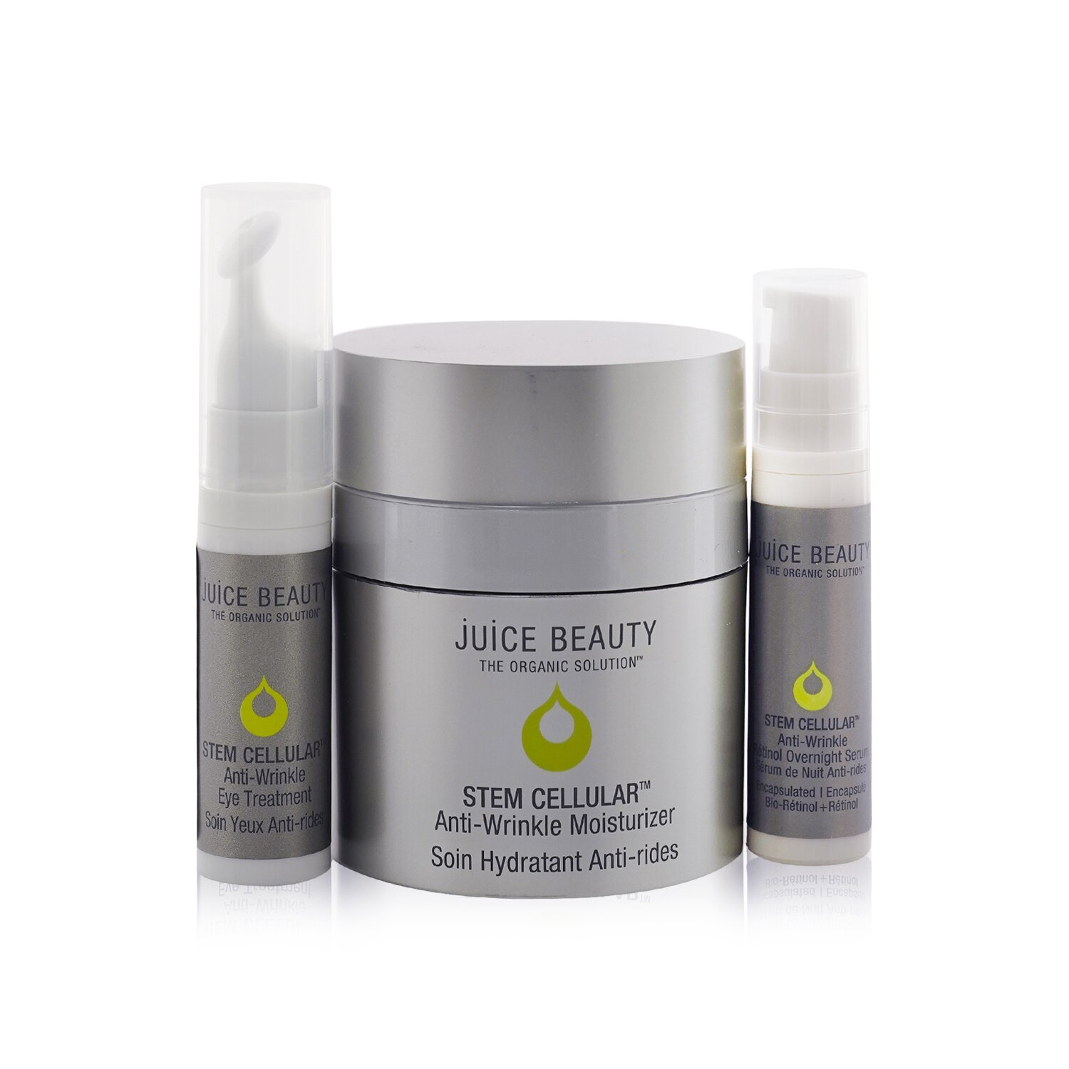 Juice Beauty Best Of Stem Cellular Set Anti-Wrinkle Skincare 3pcs