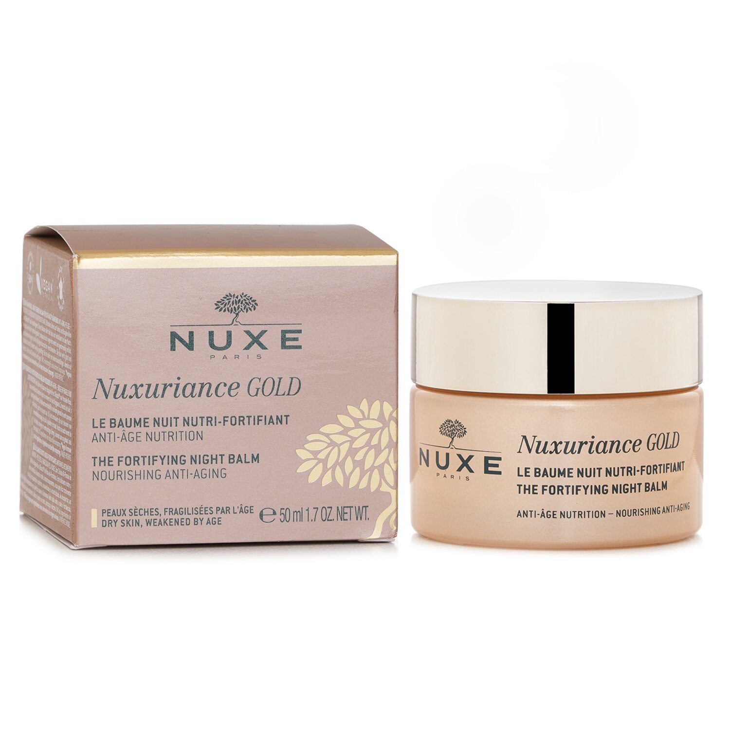 Nuxe Nuxuriance Gold подхранващ нощен балсам 50ml/1.67oz