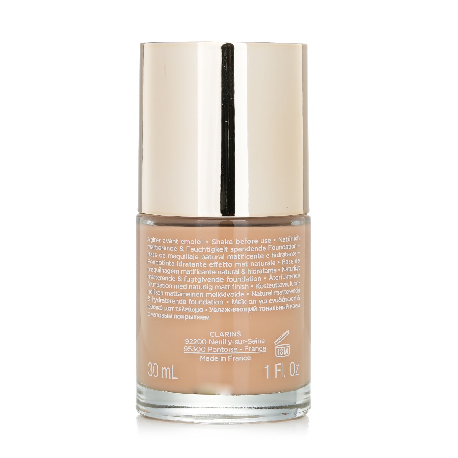 Clarins Skin Illusion Velvet Natural Matifying & Hydrating Foundation 30ml/1oz