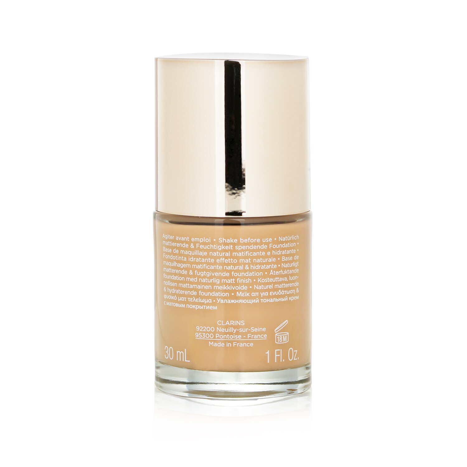 Clarins Skin Illusion Velvet Natural Matifying & Hydrating Foundation 30ml/1oz
