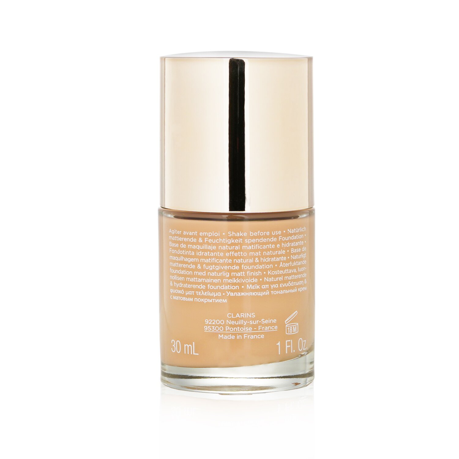 Clarins 克蘭詩 (嬌韻詩) Skin Illusion 絲絨天然啞緻保濕粉底 30ml/1oz