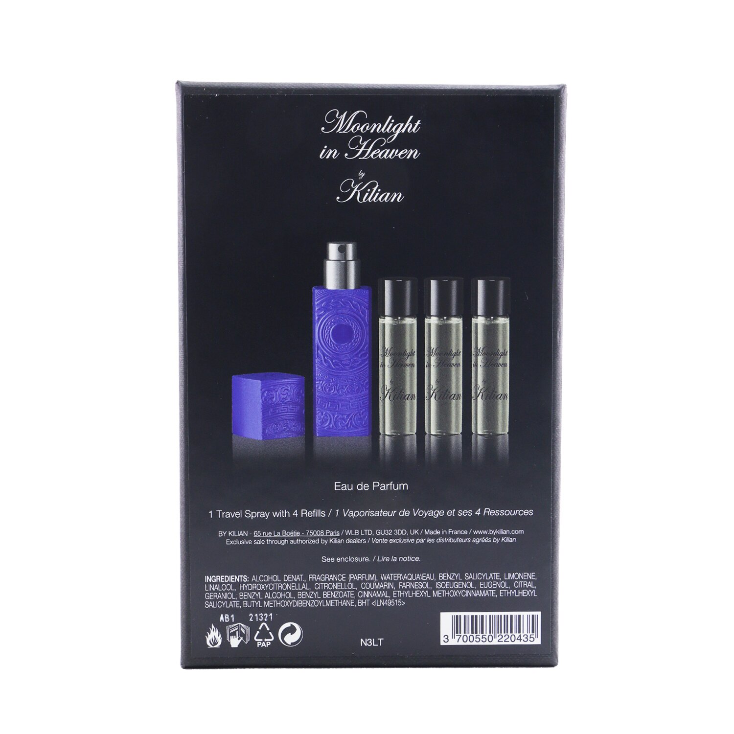 Kilian Moonlight in Heaven Eau De Parfum Spray 4x7.5ml/0.25oz