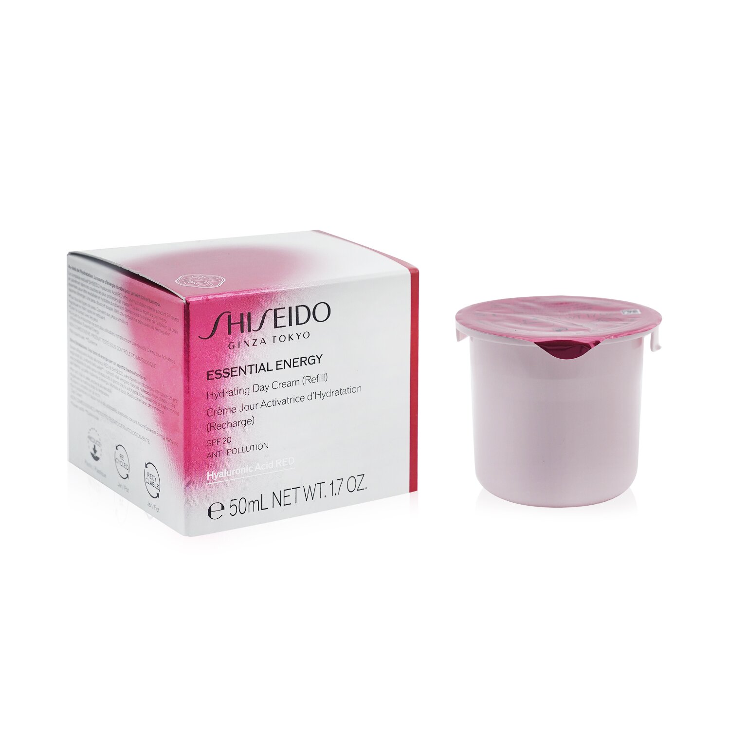 Shiseido Essential Energy Hydrating Day Cream SPF 20 Refill 50ml/1.7oz