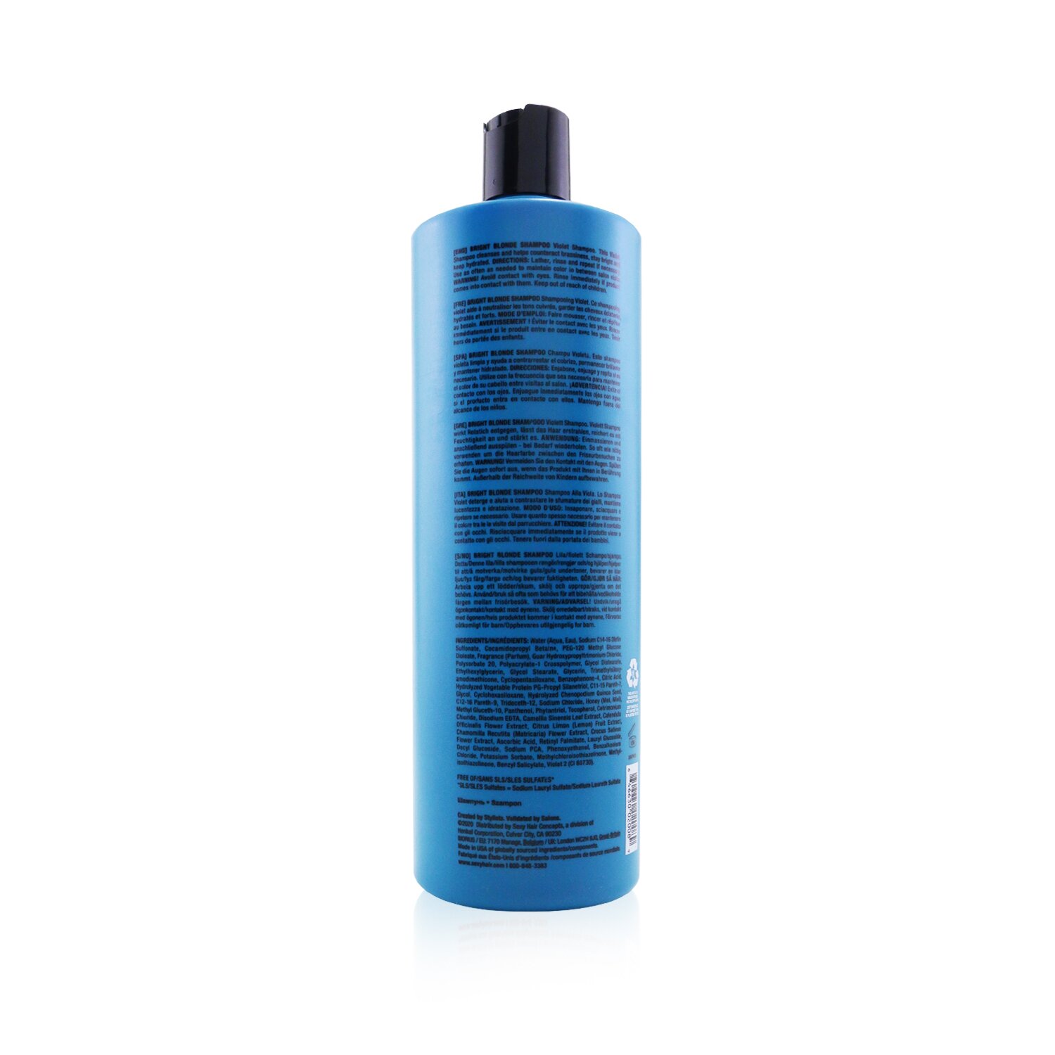 Sexy Hair Concepts Healthy Sexy Hair Healthy Bright Blonde Violet Shampoo 1000ml/33.8oz
