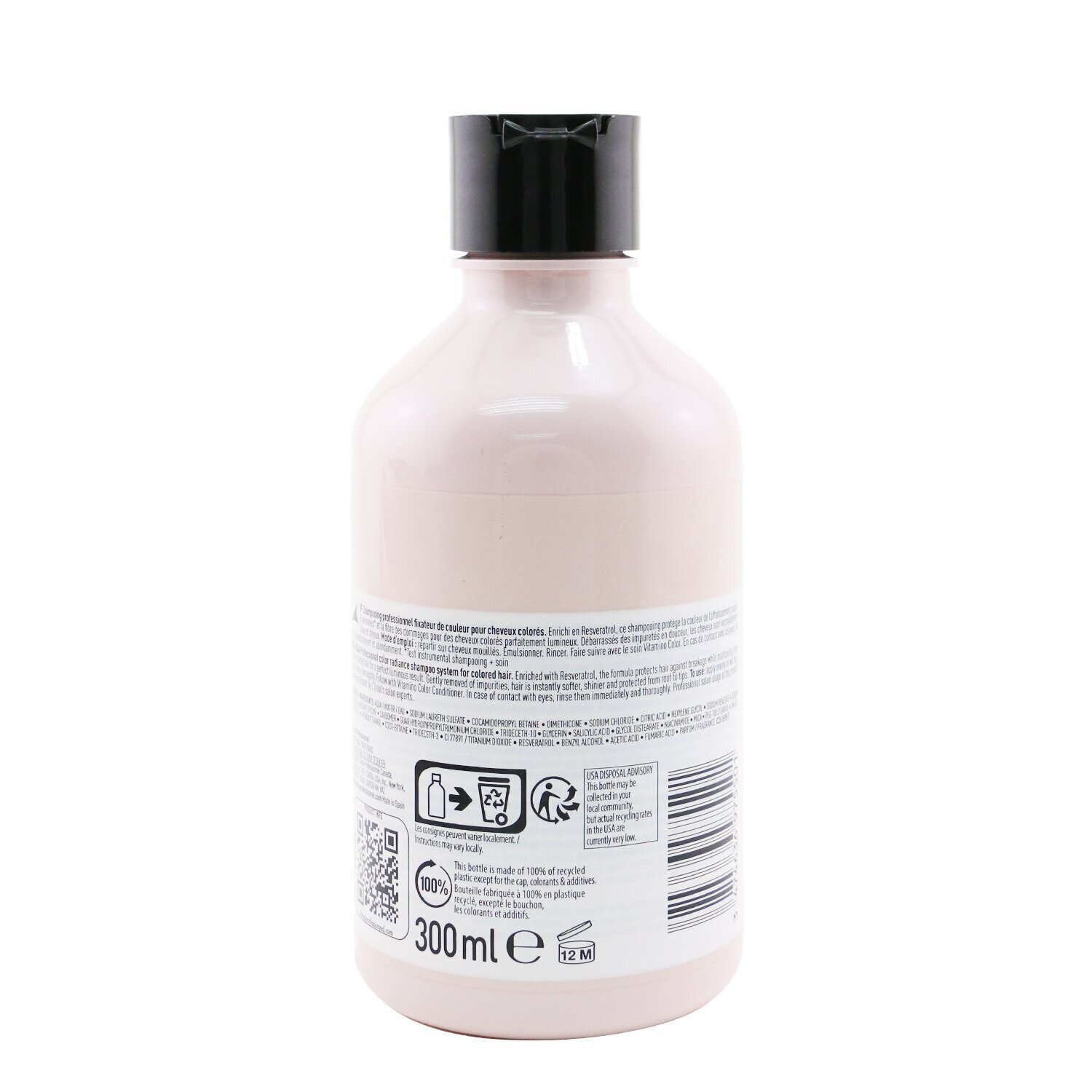 L'Oreal Professionnel Serie Expert - Vitamino Color Resveratrol Color Radiance System Shampoo (Bottle Slightly Dented) 300ml/10.1oz