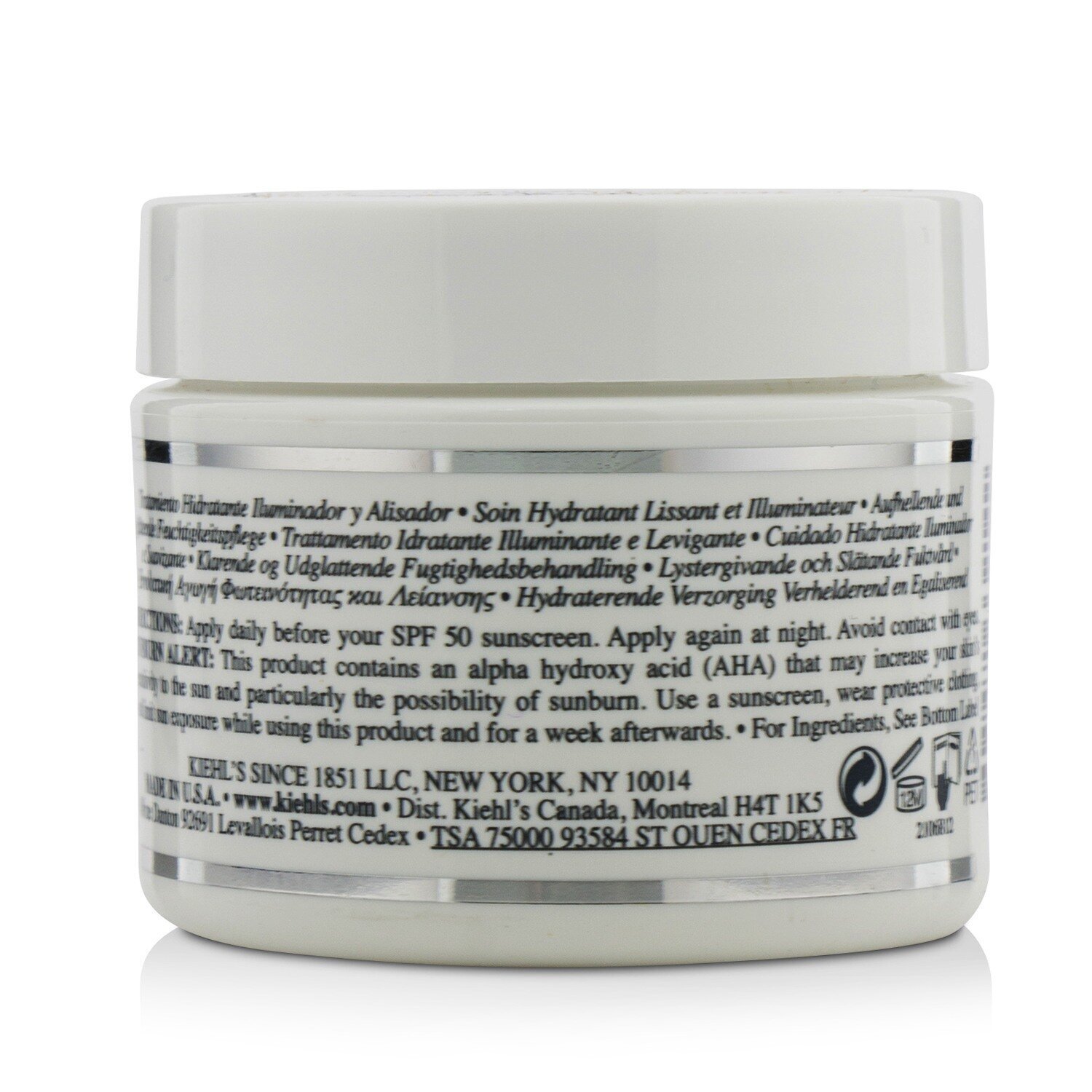 Kiehl's Clearly Corrective Осветляющее и Разглаживающее Увлажняющее Средство 50ml/1.7oz