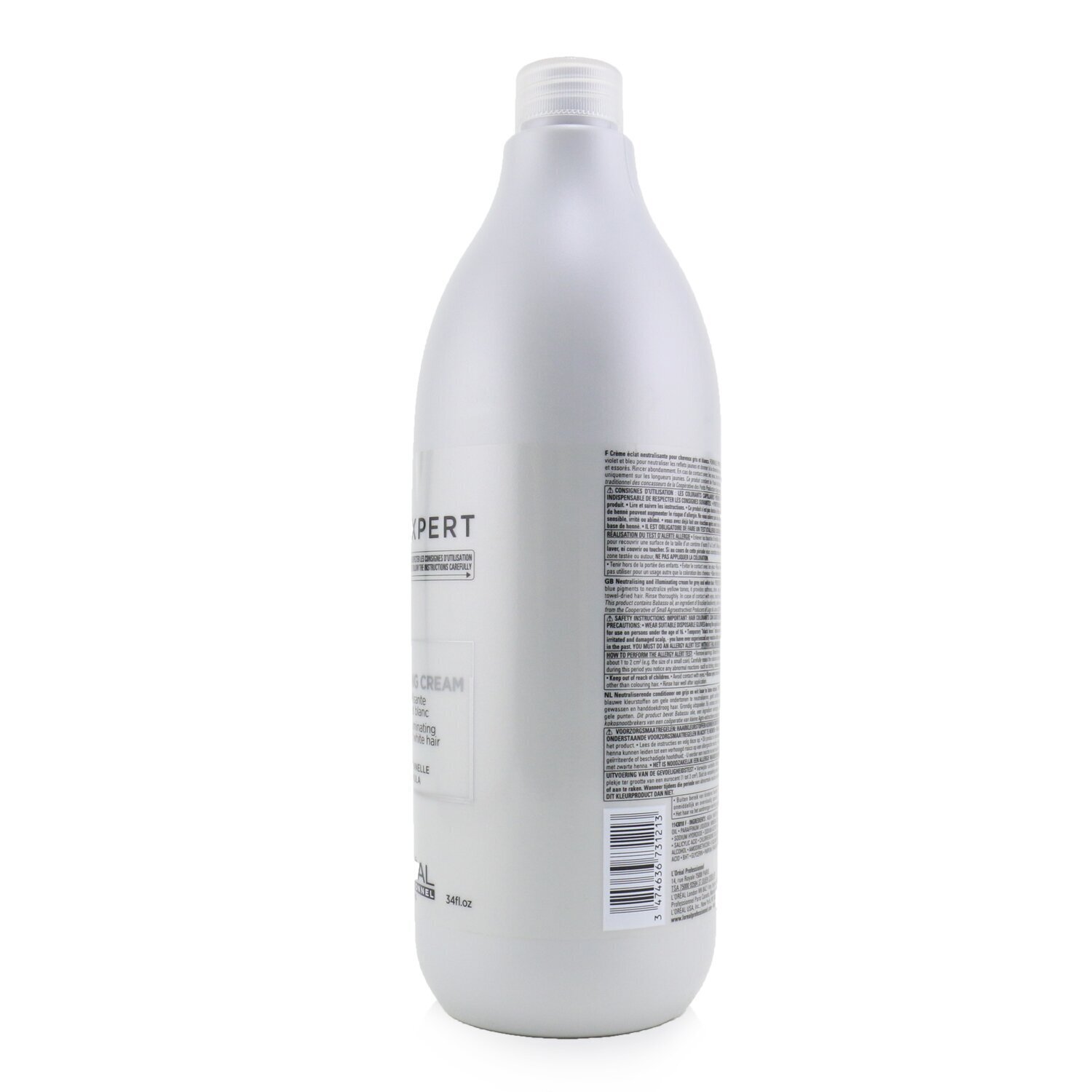 L'Oreal Professionnel Serie Expert - Silver Neutralising and Illuminating Cream (For Grey and White Hair) 1000ml/34oz