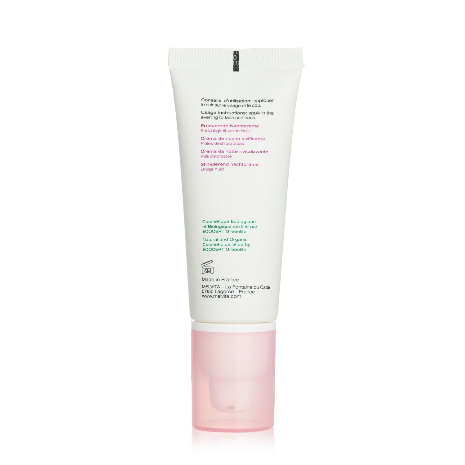 Melvita Nectar De Roses Moisture-Replenishing Night Cream 40ml/1.3oz