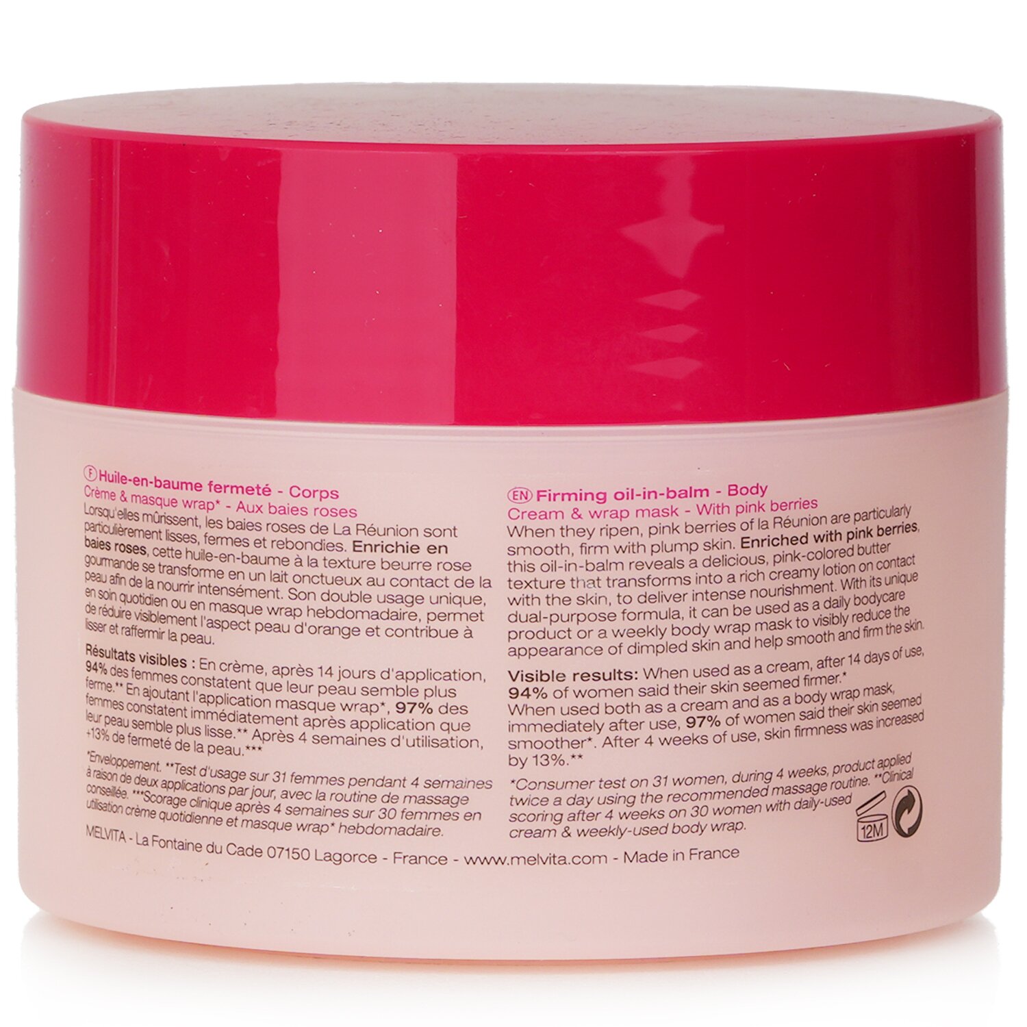 Melvita L'Or Rose Firming Oil-In-Balm 170ml/5.8oz