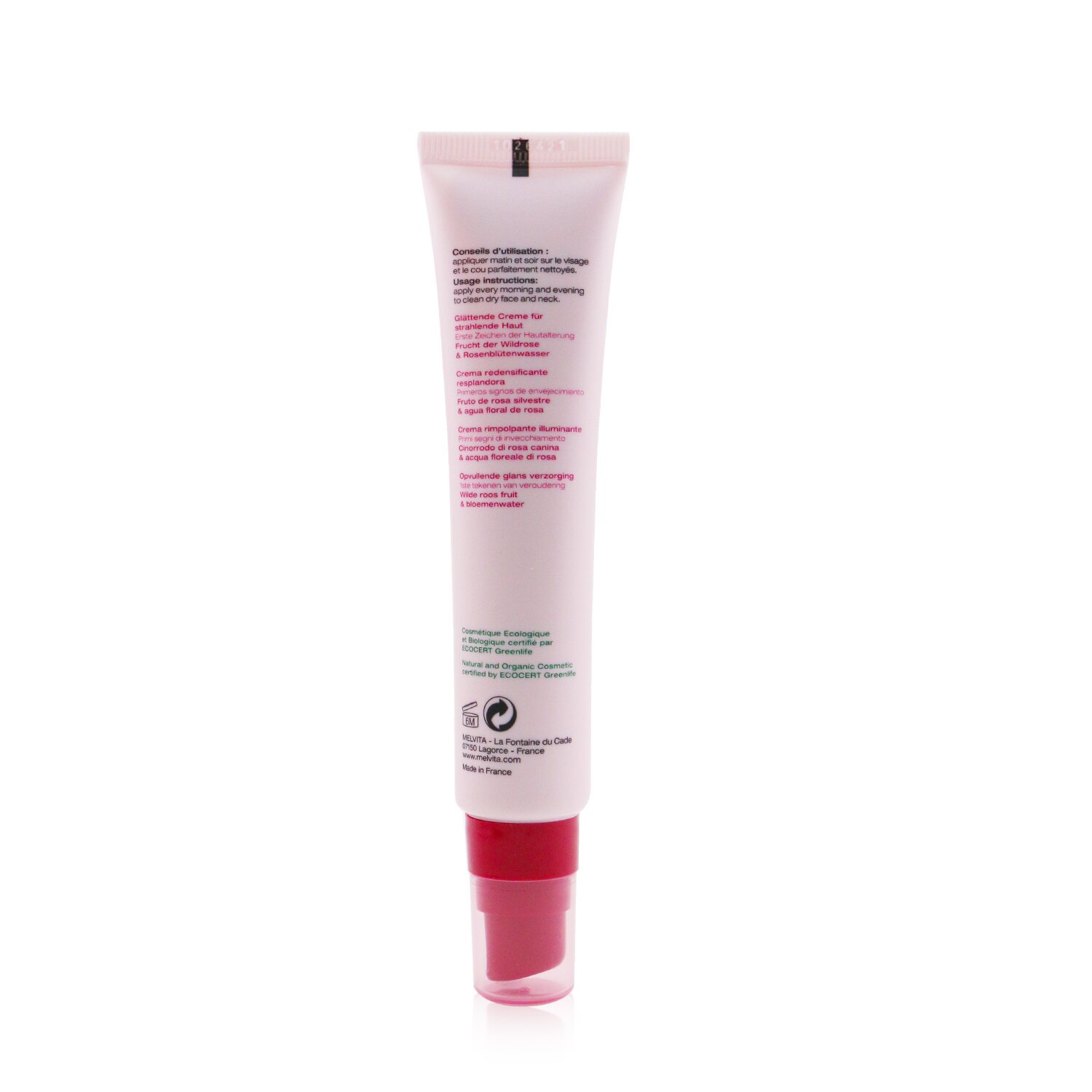 Melvita Pulpe De Rose Plumping Radiance Cream 40ml/1.3oz