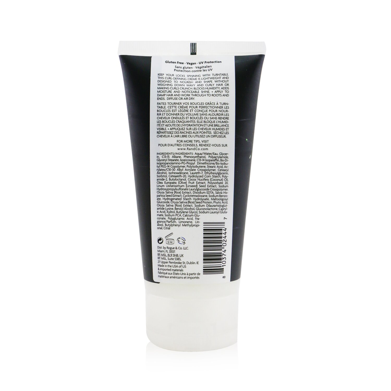 R+Co Turntable Curl Defining Cream 147ml/5oz
