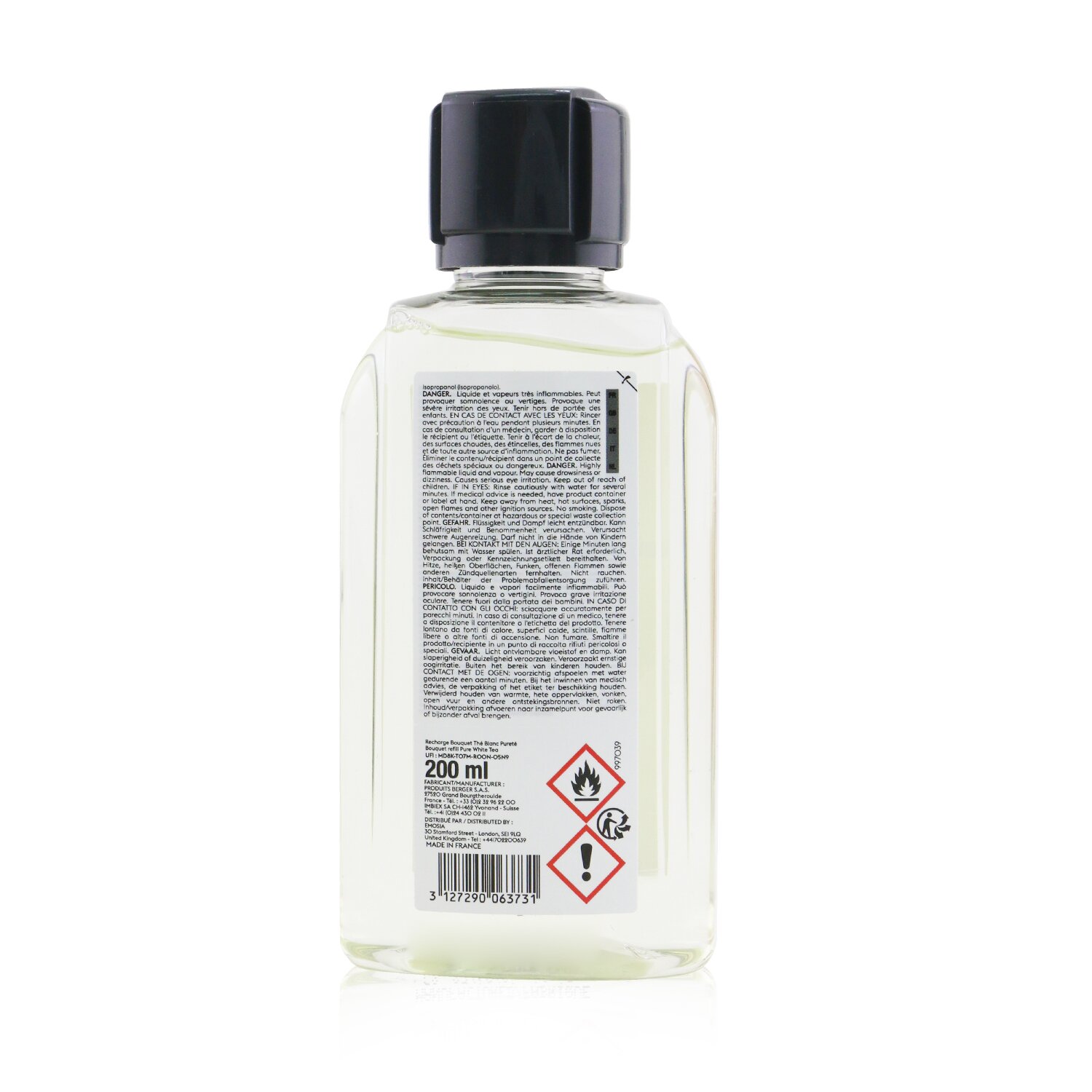 Lampe Berger (Maison Berger Paris) Bouquet Refill - Pure White Tea 200ml