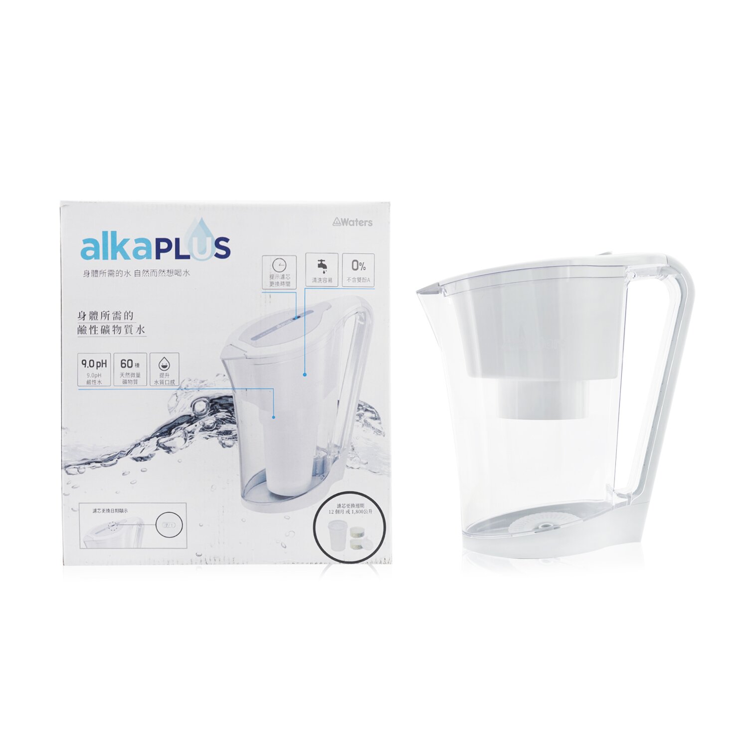 EcKare Alkaplus Alkali Mineral Pot 1L 1pc