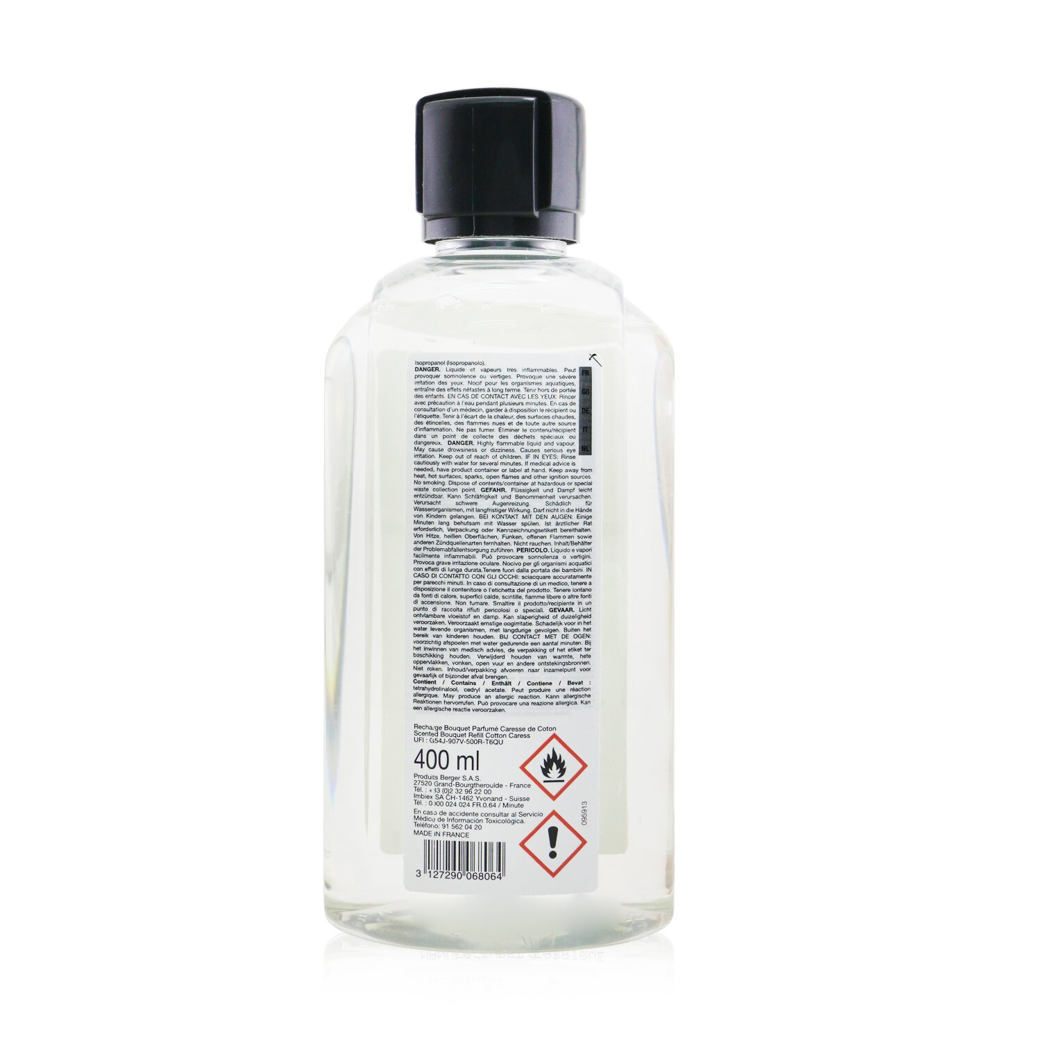 Lampe Berger (Maison Berger Paris) Bouquet Refill - Cotton Caress 400ml