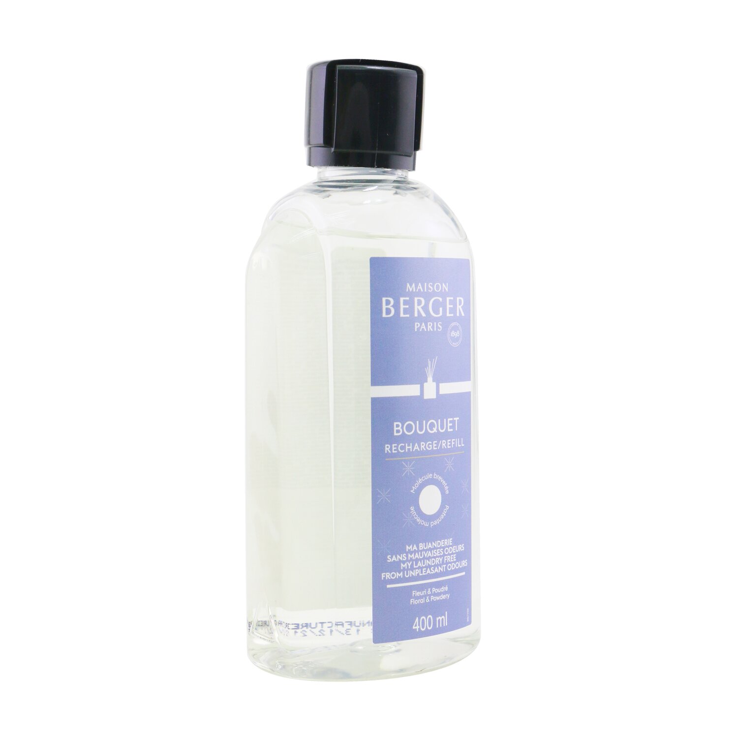 Lampe Berger (Maison Berger Paris) Functional Bouquet Refill - My Laundry Free From Unpleasant Odours (Floral & Powdery) 400ml