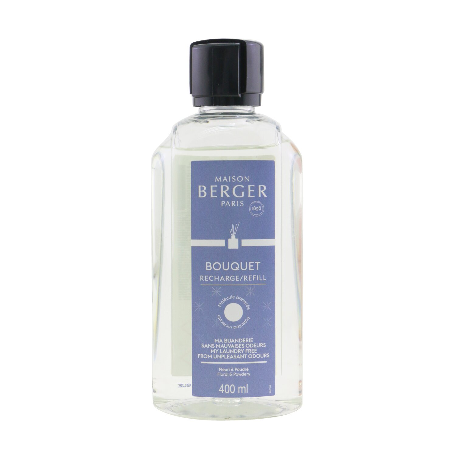 Lampe Berger (Maison Berger Paris) Functional Bouquet Refill - My Laundry Free From Unpleasant Odours (Floral & Powdery) 400ml