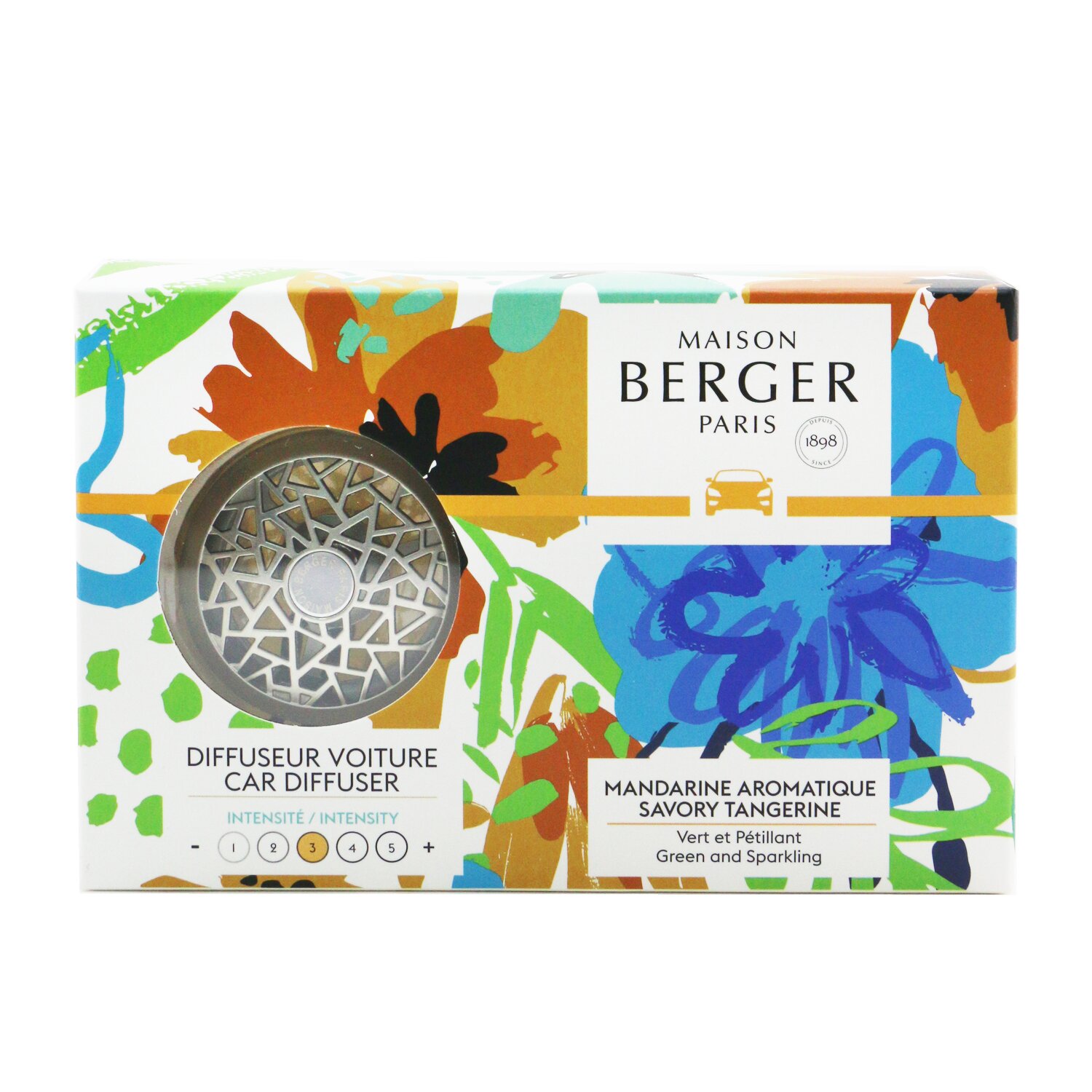 Lampe Berger (Maison Berger Paris) Car Diffuser - Revelry Savory Tangerine 1pc