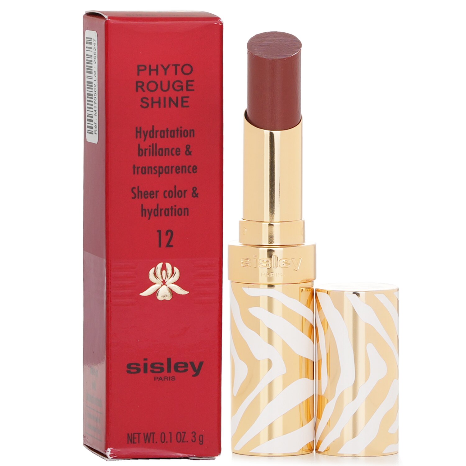 Sisley Phyto Rouge Shine Hydrating Glossy Lipstick 3g/0.1oz