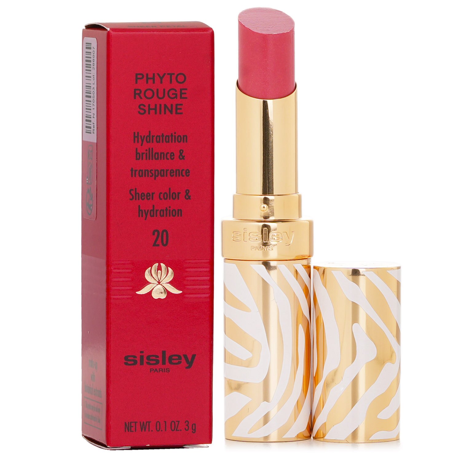 Sisley Phyto Rouge Shine Hydrating Glossy Lipstick 3g/0.1oz