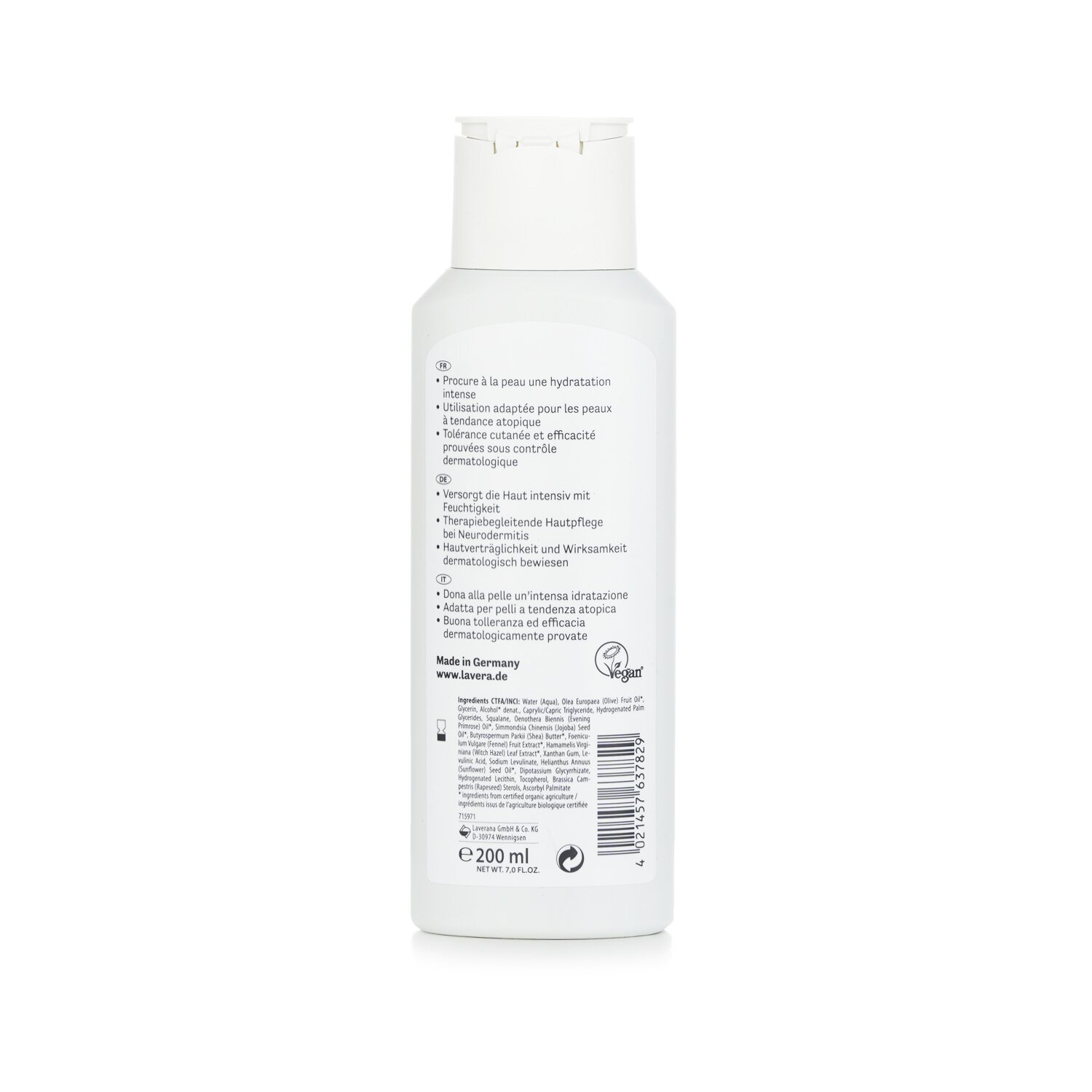 Lavera Neutral Ultra Sensitive Body Lotion 200ml/7oz