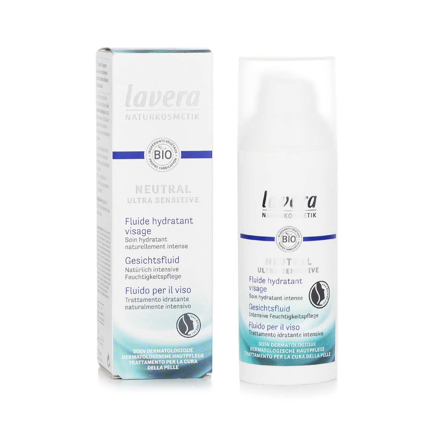 Lavera Neutral Ultra Sensitive Hydrating Face Fluid 50ml/1.8oz