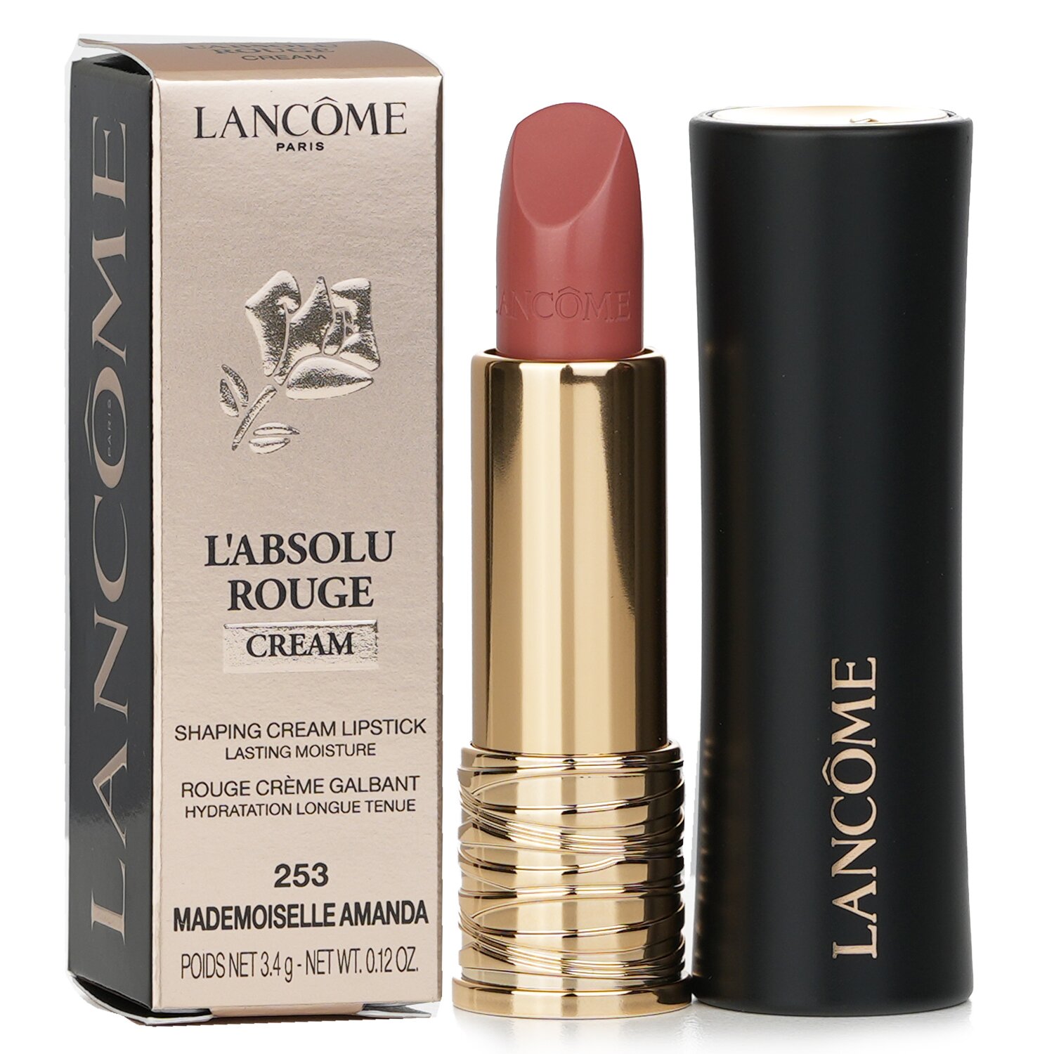 Lancome L'Absolu Rouge Cream Lipstick 3.4g/0.12oz