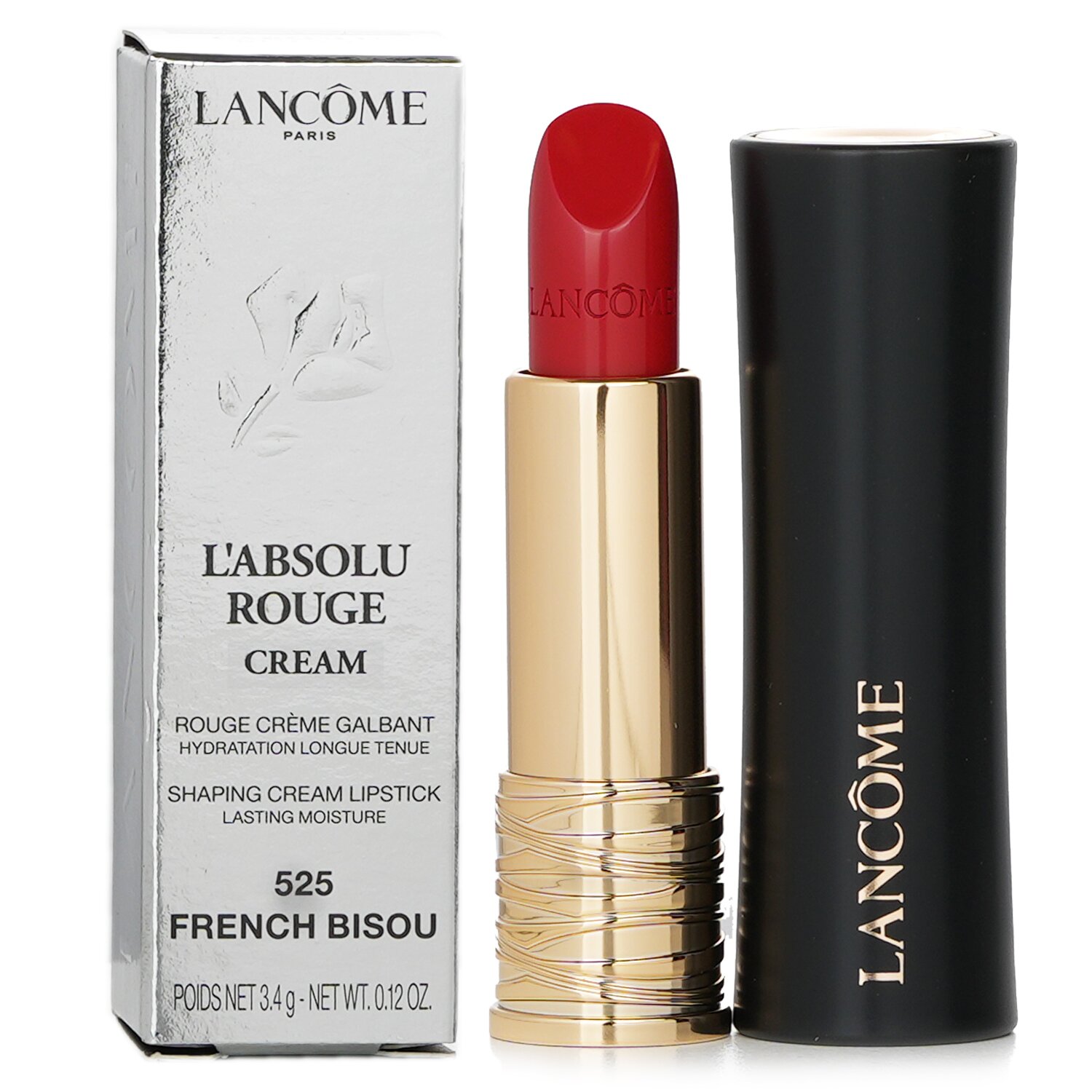 Lancome L'Absolu Rouge Cream Lipstick 3.4g/0.12oz