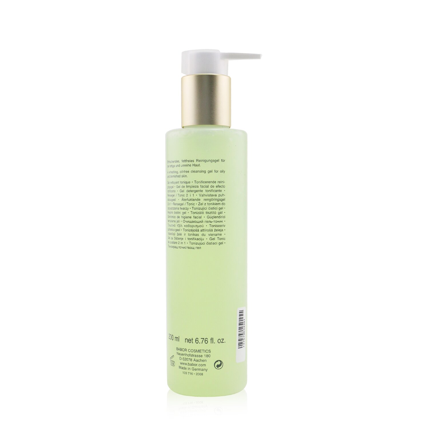 Babor CLEANSING Gel & Tonic 2 In 1 (Unboxed) 200ml/6.75oz
