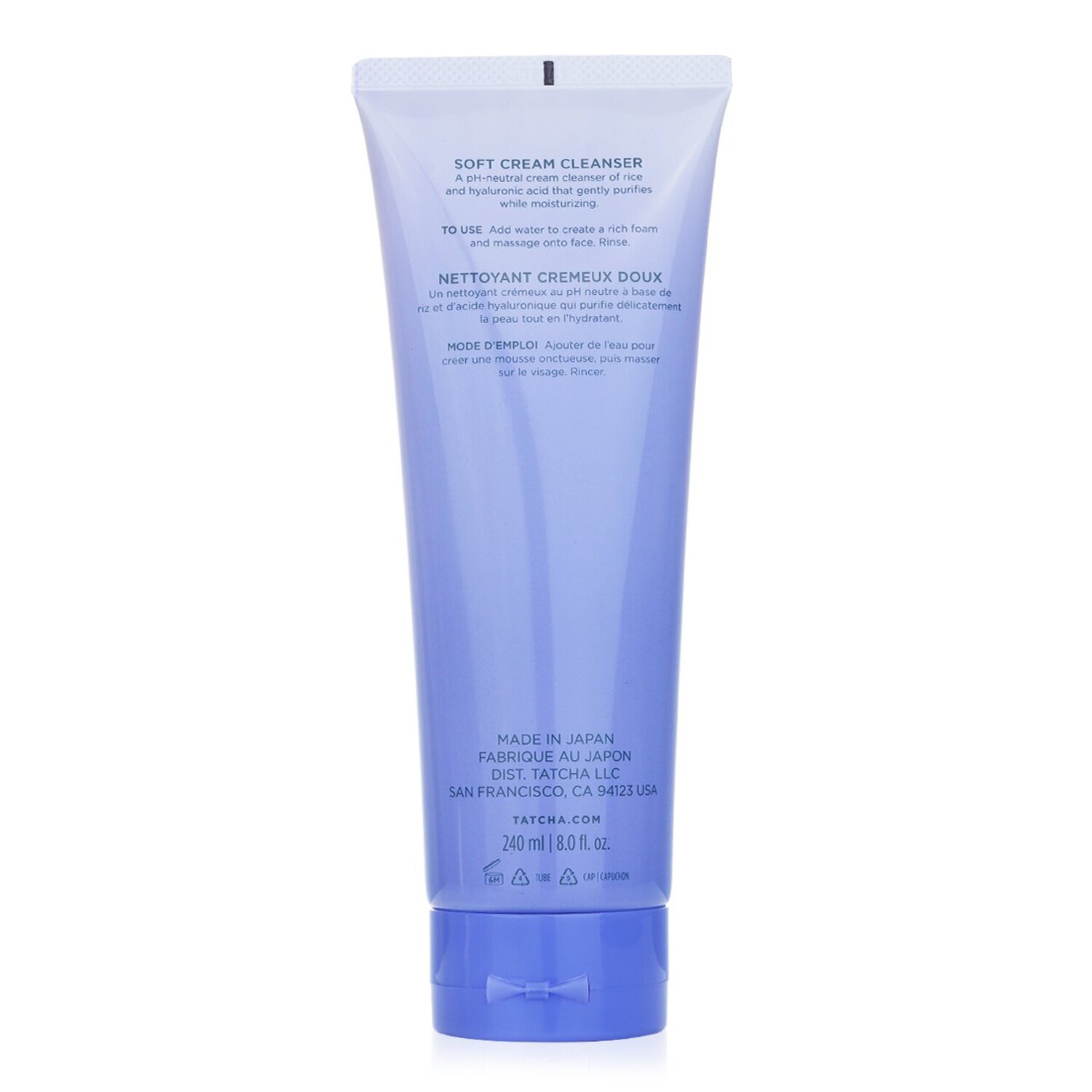 Tatcha The Rice Wash - Soft Cream Cleanser (For Normal To Dry Skin) 240ml/8oz