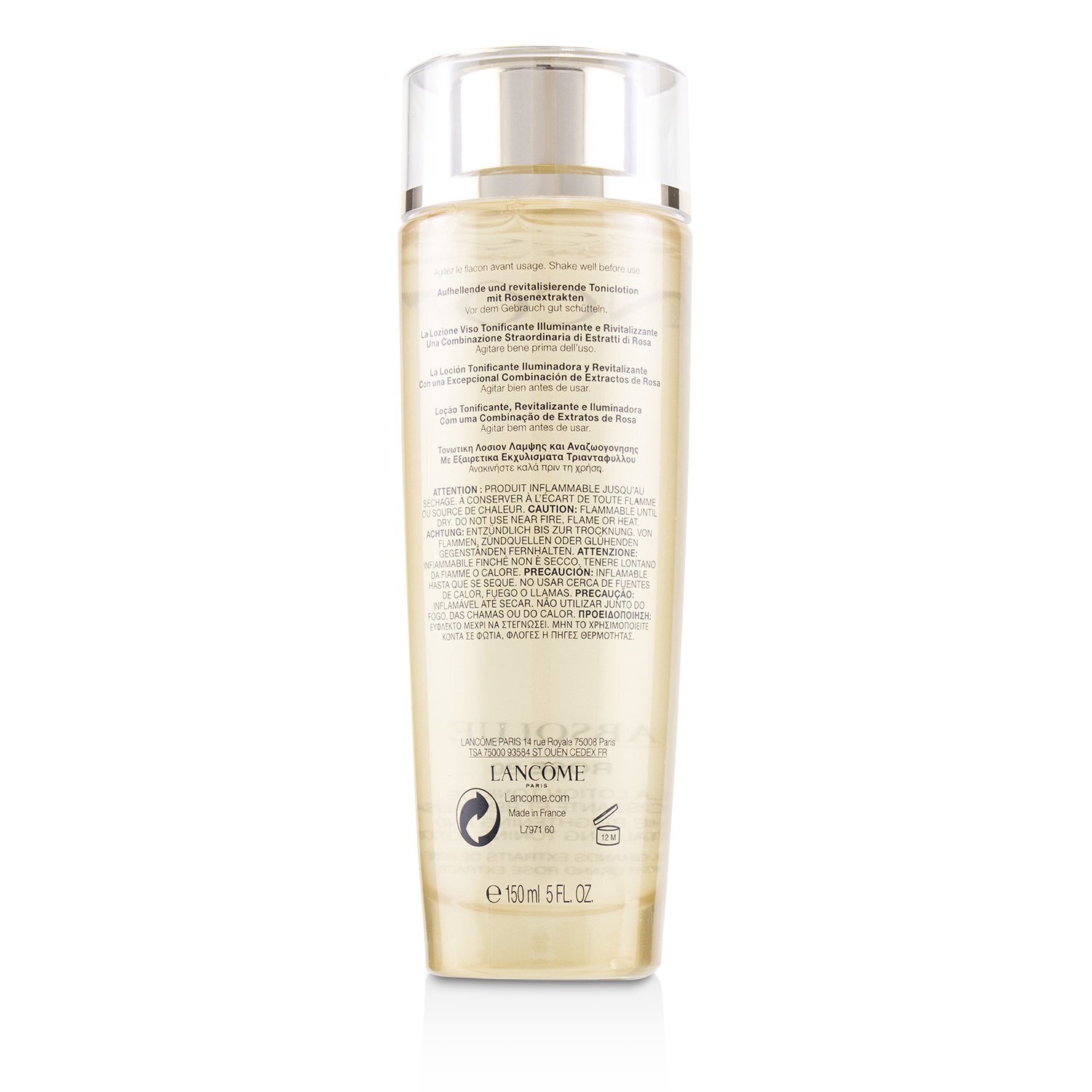 Lancome Absolue Rose 80 The Brightening & Revitalizing Toning Lotion (Unboxed) 150ml/5oz