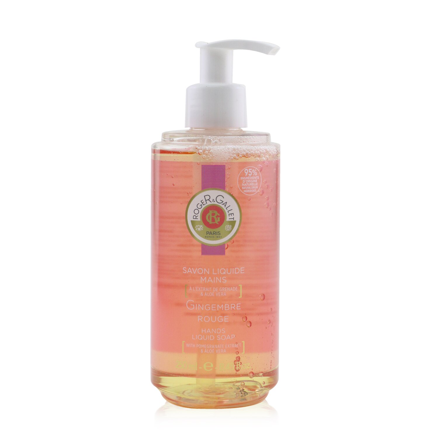 Roger & Gallet Gingembre Rouge Hands Liquid Soap 250ml/8.45oz