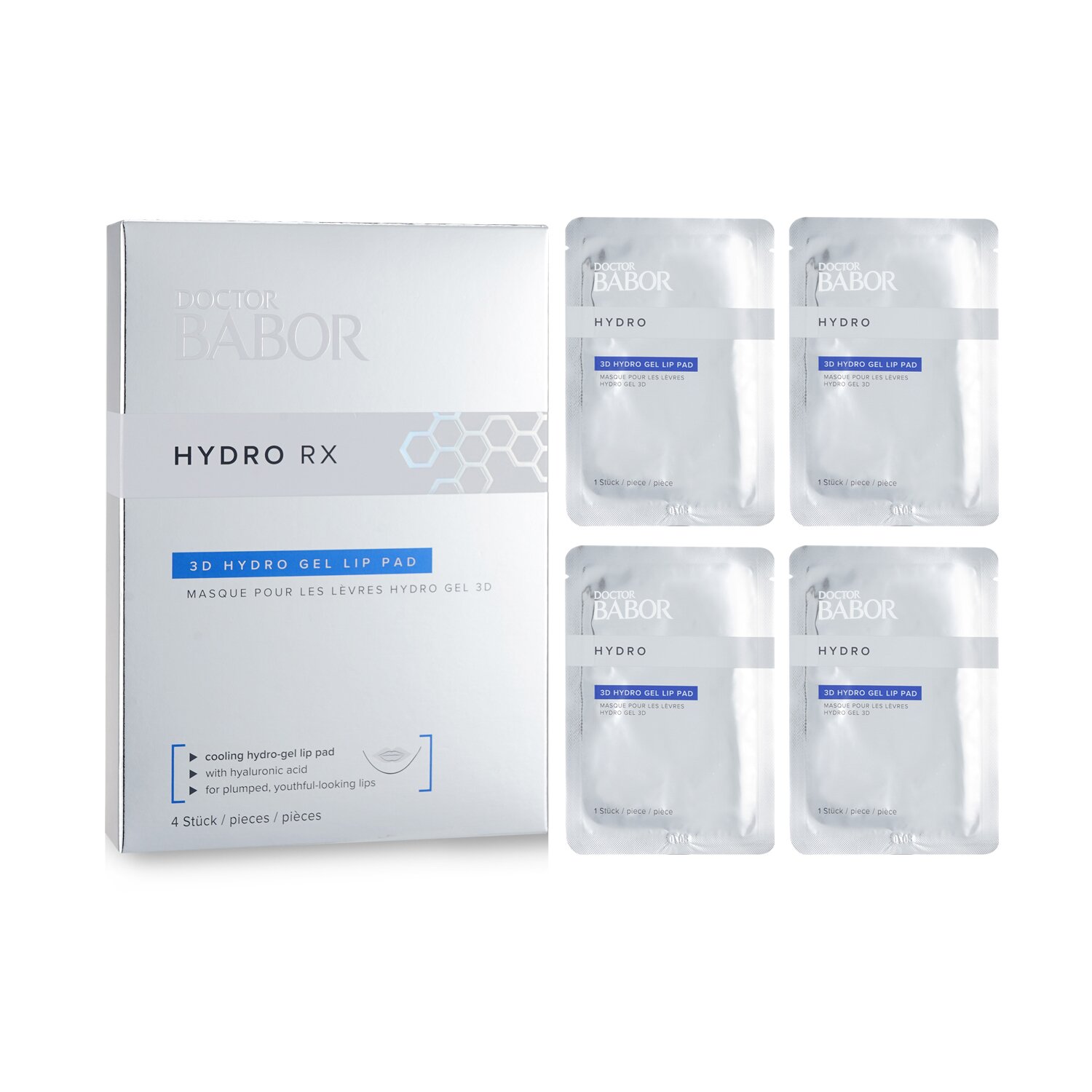 Babor Doctor Babor Hydro Rx 3D Hydro Gel Lip Pad 4pcs