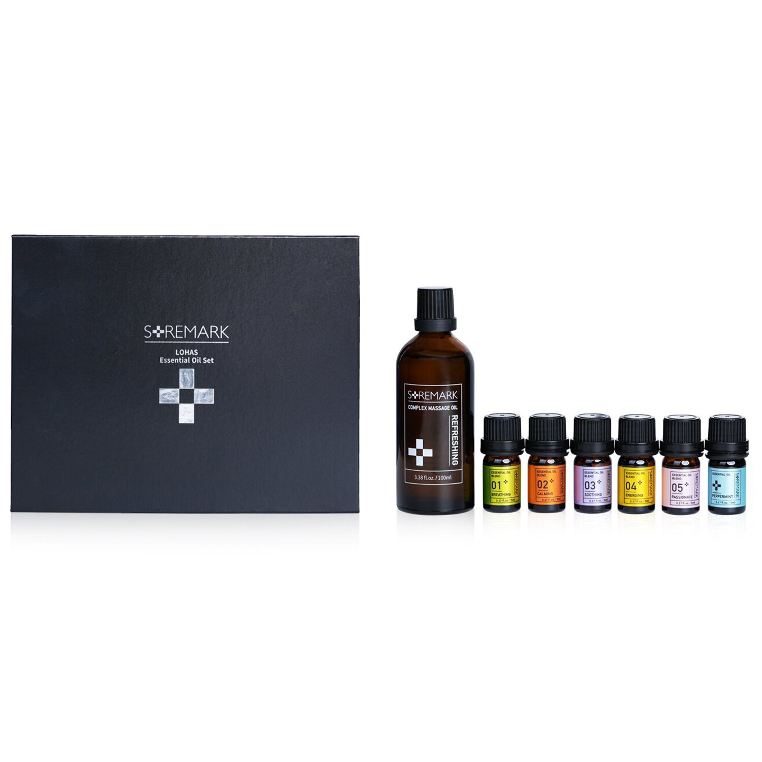 Natural Beauty Stremark LOHAS Essential Oil Set 7pcs