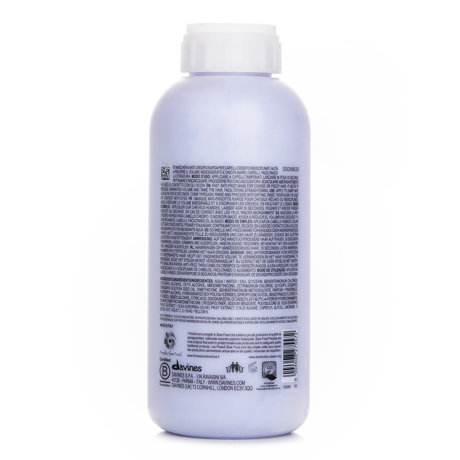 다비네스 Davines 러브 스무딩 인스턴트 마스크 1000ml/33.81oz