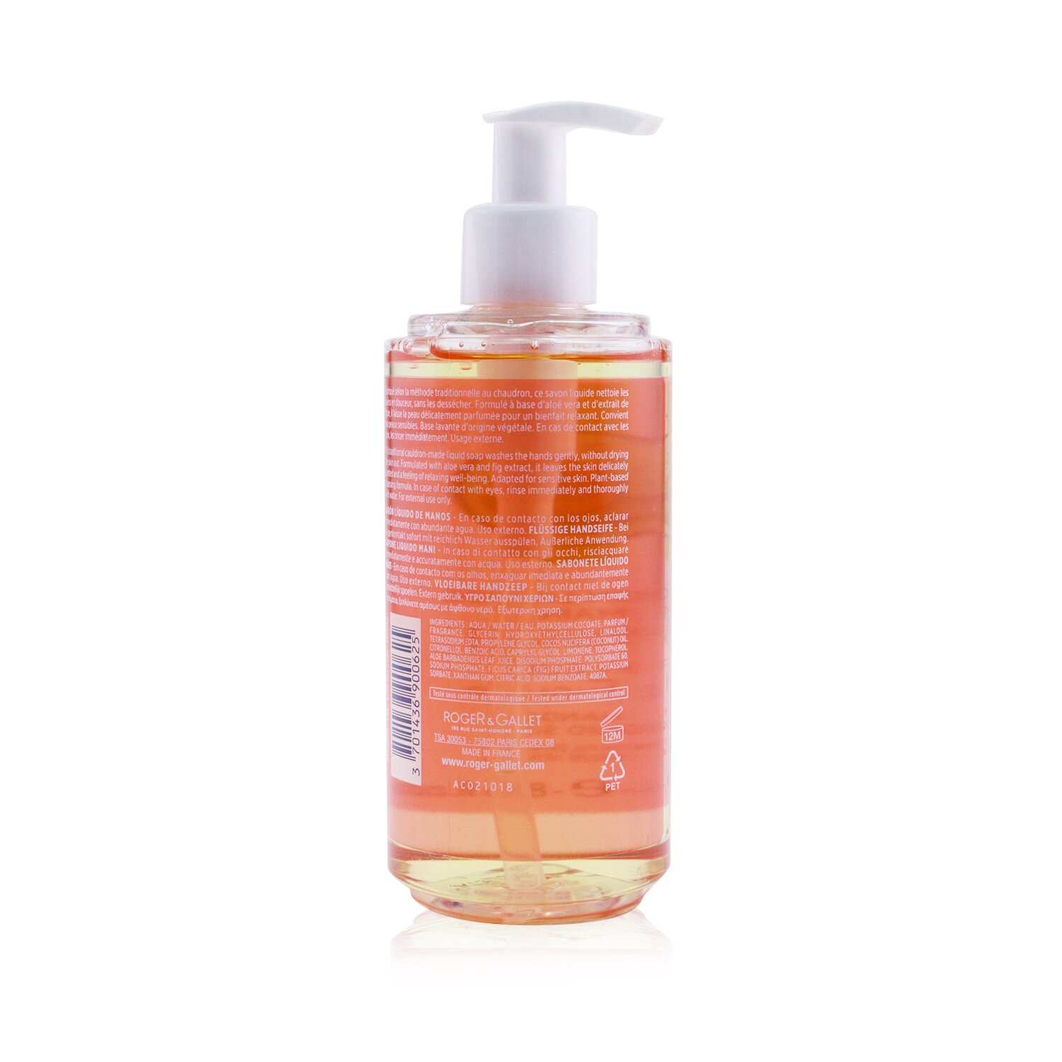 Roger & Gallet 羅渣和格爾   無花果花洗手液 250ml/8.45oz