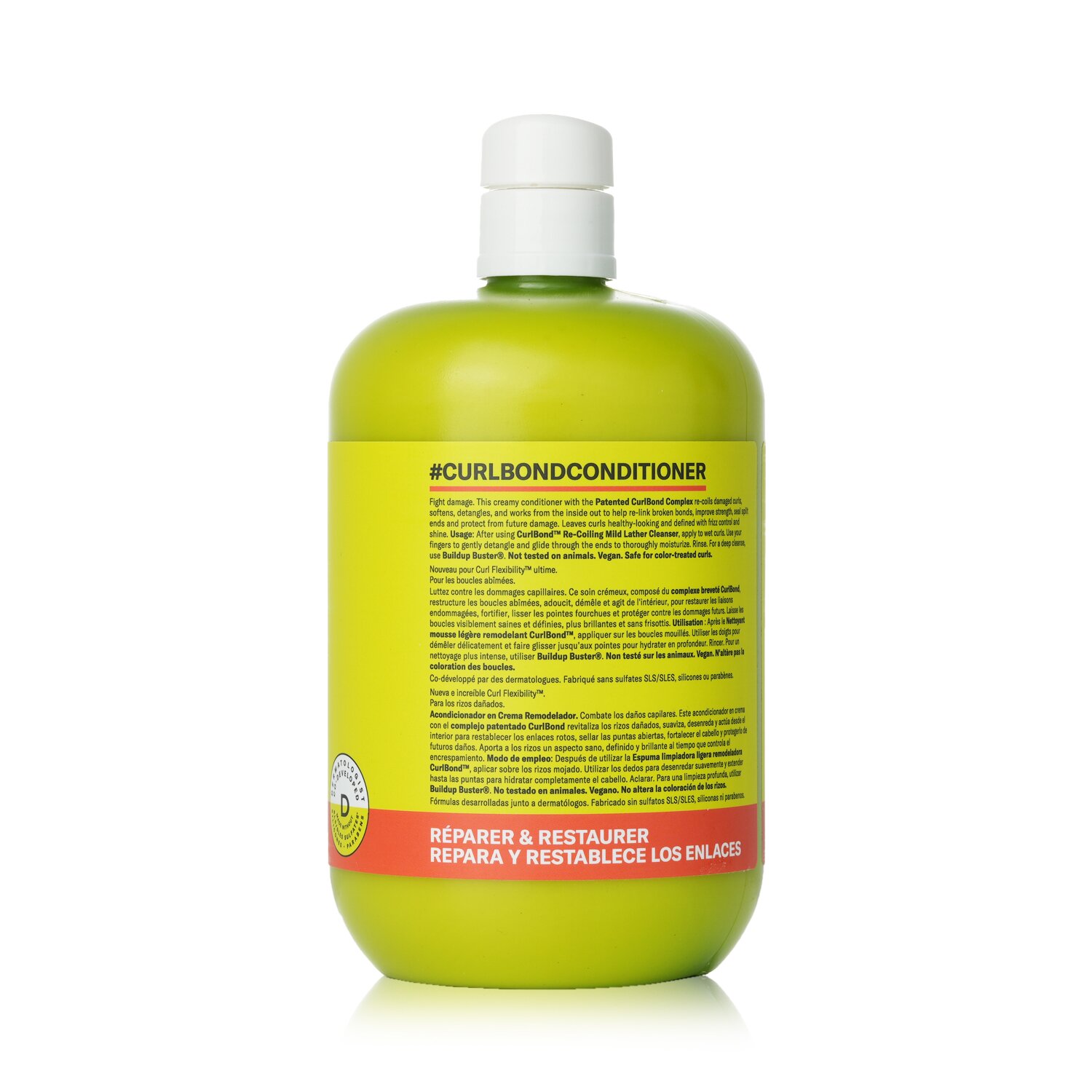 DevaCurl CurlBond Re-Coiling Cream Conditioner - For Damaged Curls 946ml/32oz