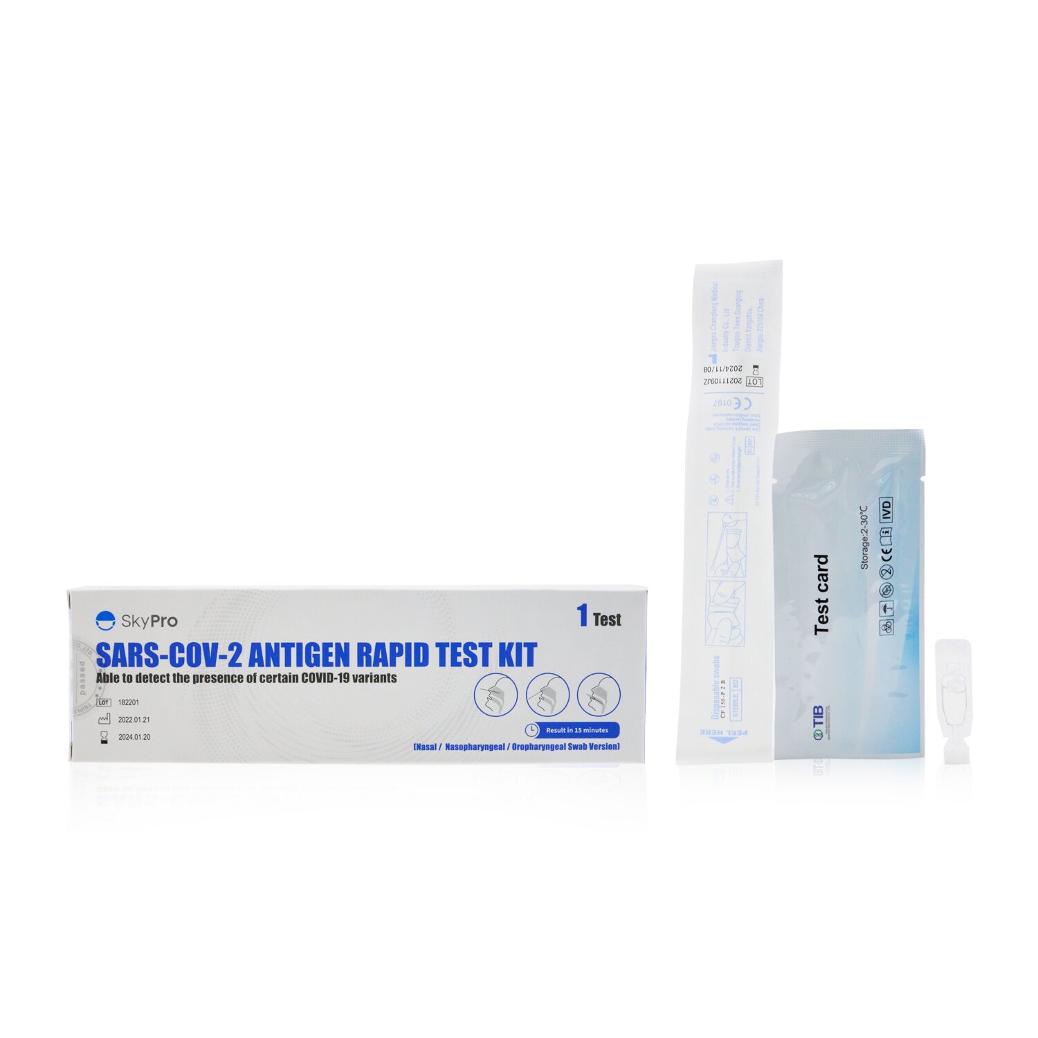 SkyPro Sars-Cov-2 Antigen Rapid Test Kit 25 Test