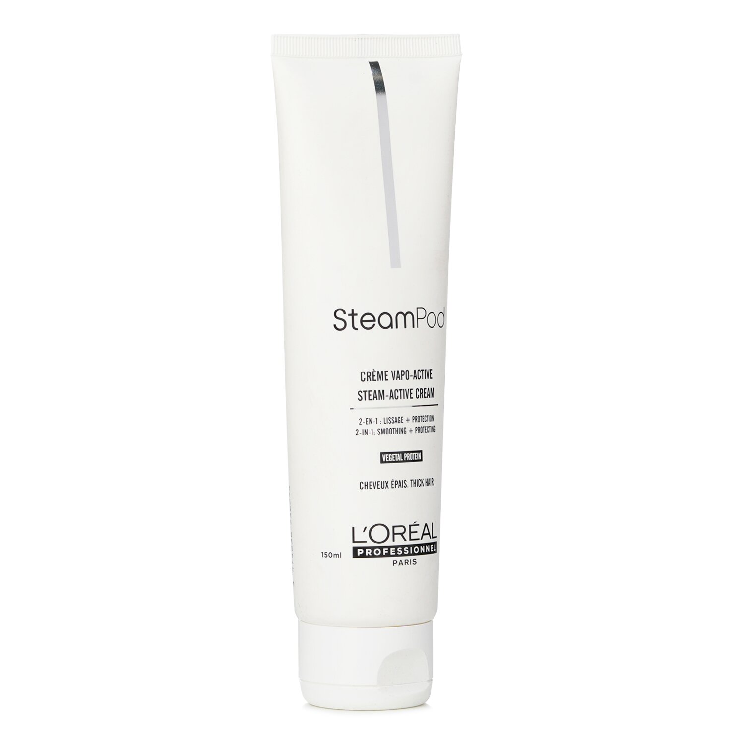 L'Oreal Professionnel Steampod Steam Active Cream (Smoothing + Protecting) (For Thick Hair) 150ml/5.1oz