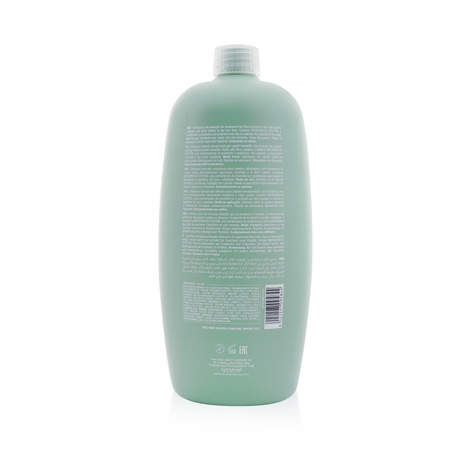 AlfaParf Semi Di Lino Scalp Renew Energizing Low Shampoo (For Hair Loss) 1000ml/33.8oz