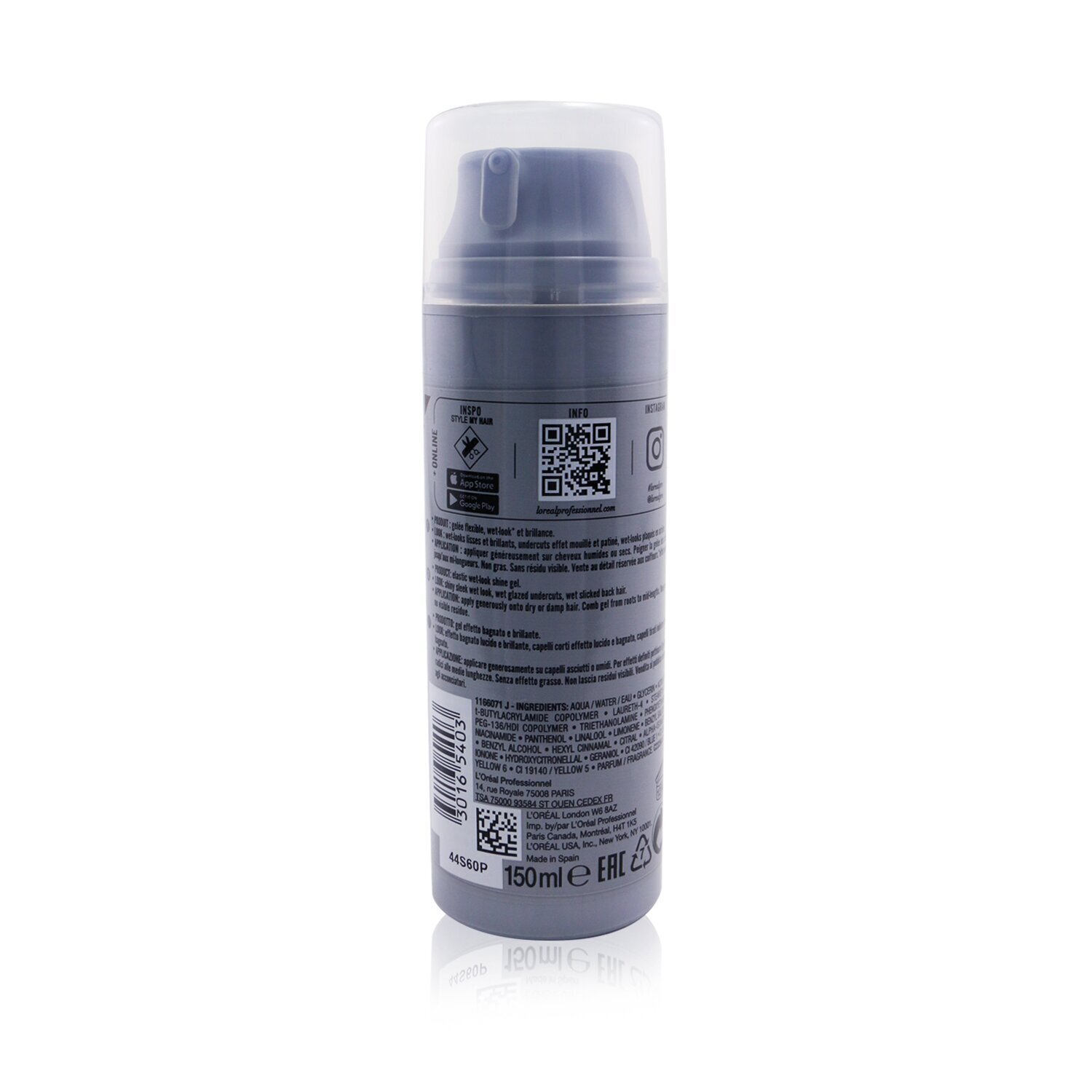L'Oreal Professionnel Tecni Art. Extreme Splash (Gelée flexible, Wet-Look) 150ml/5oz