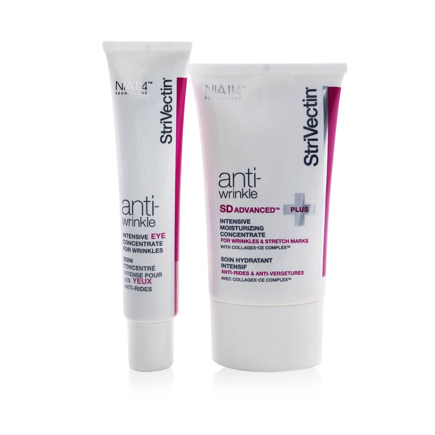 StriVectin Smoothing Wonders Kit: Anti-Wrinkle Eye Concentrate 30ml + Anti-Wrinkle SD Advanced Plus 60ml 2pcs