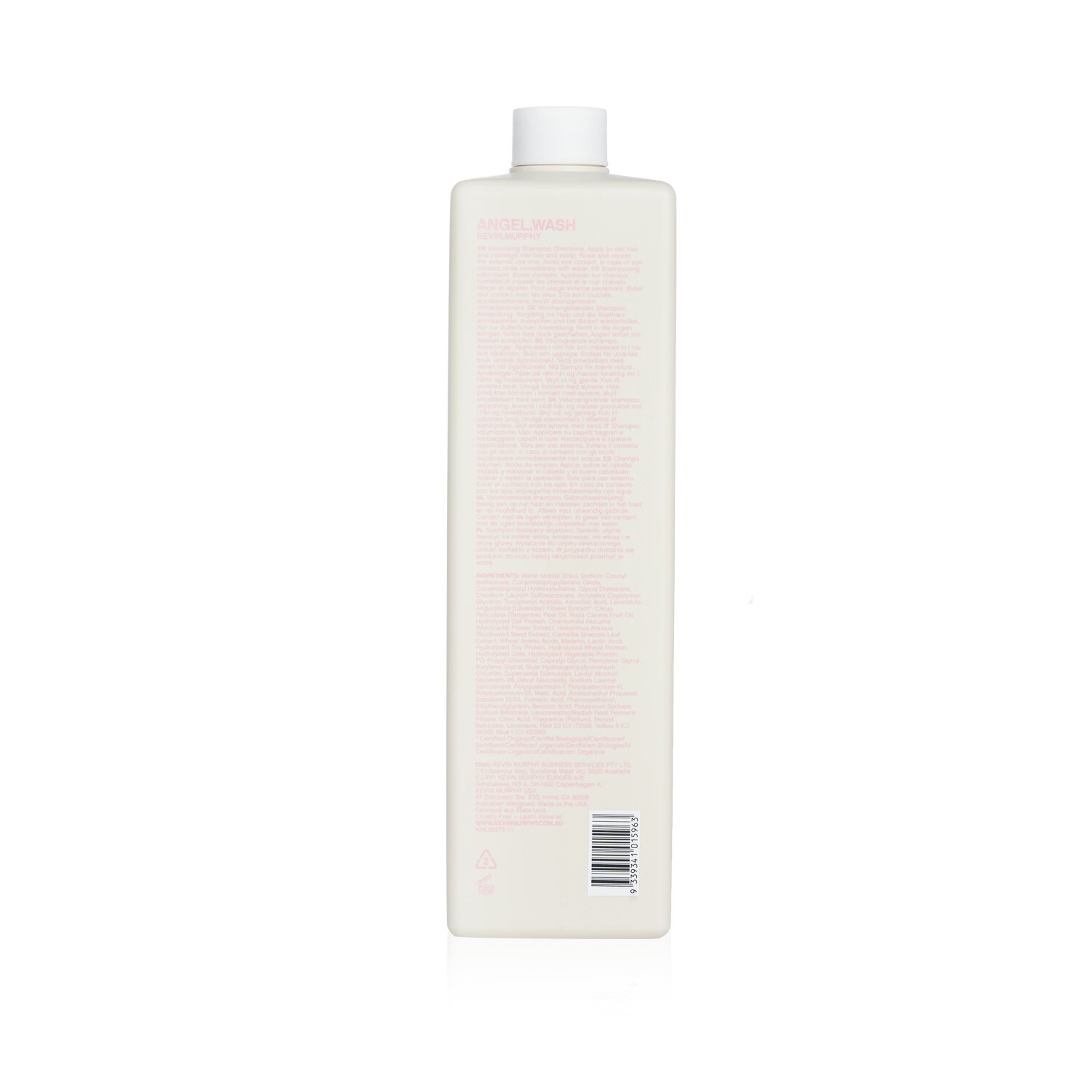 Kevin.Murphy Angel.Wash Shampoo (For Fine Hair Colour-Safe Shampoo) 1000ml/33.8oz