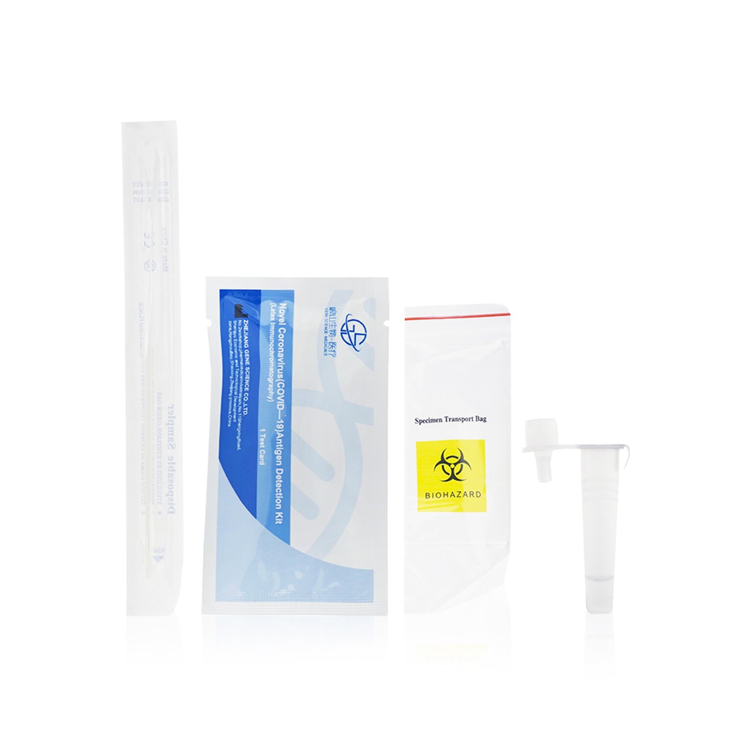 Gene Science Novel Coronavirus (COVID-19) Antigen Detection Kit (Latex Immunochromatography) 25 Test
