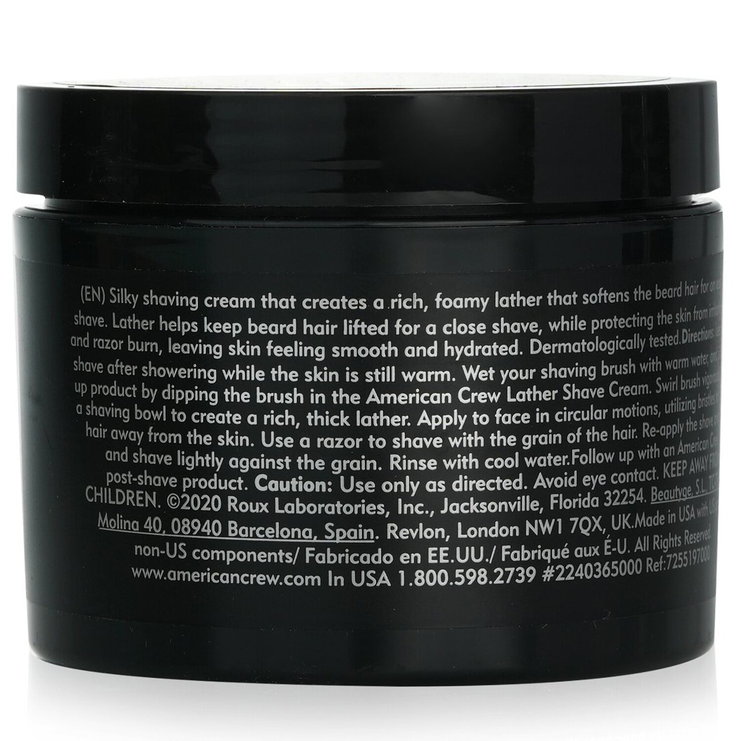 American Crew Lather Shave Cream 250ml/8.45oz