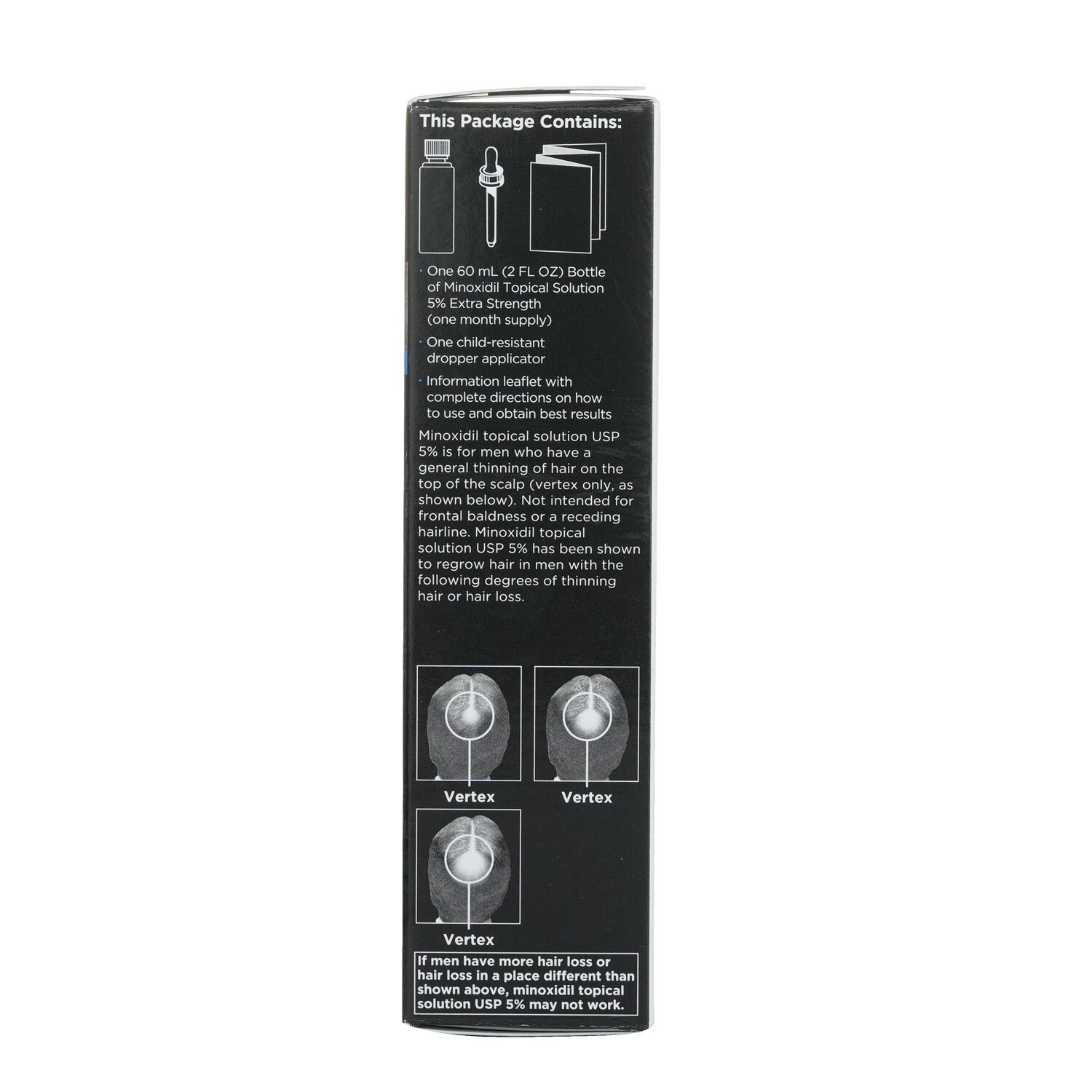 Nioxin Minoxidil 5% Hair Regrowth Treatment Extra Strength For Men 60ml/2oz