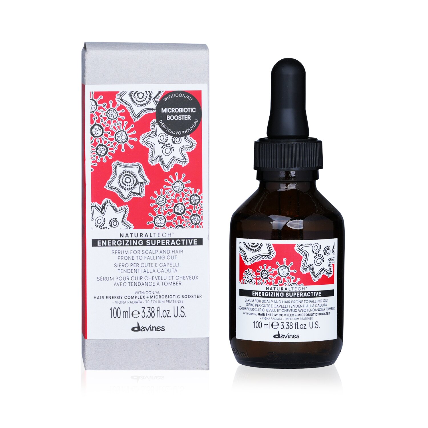 Davines Natural Tech Energizing Superactive Serum 100ml/3.38oz