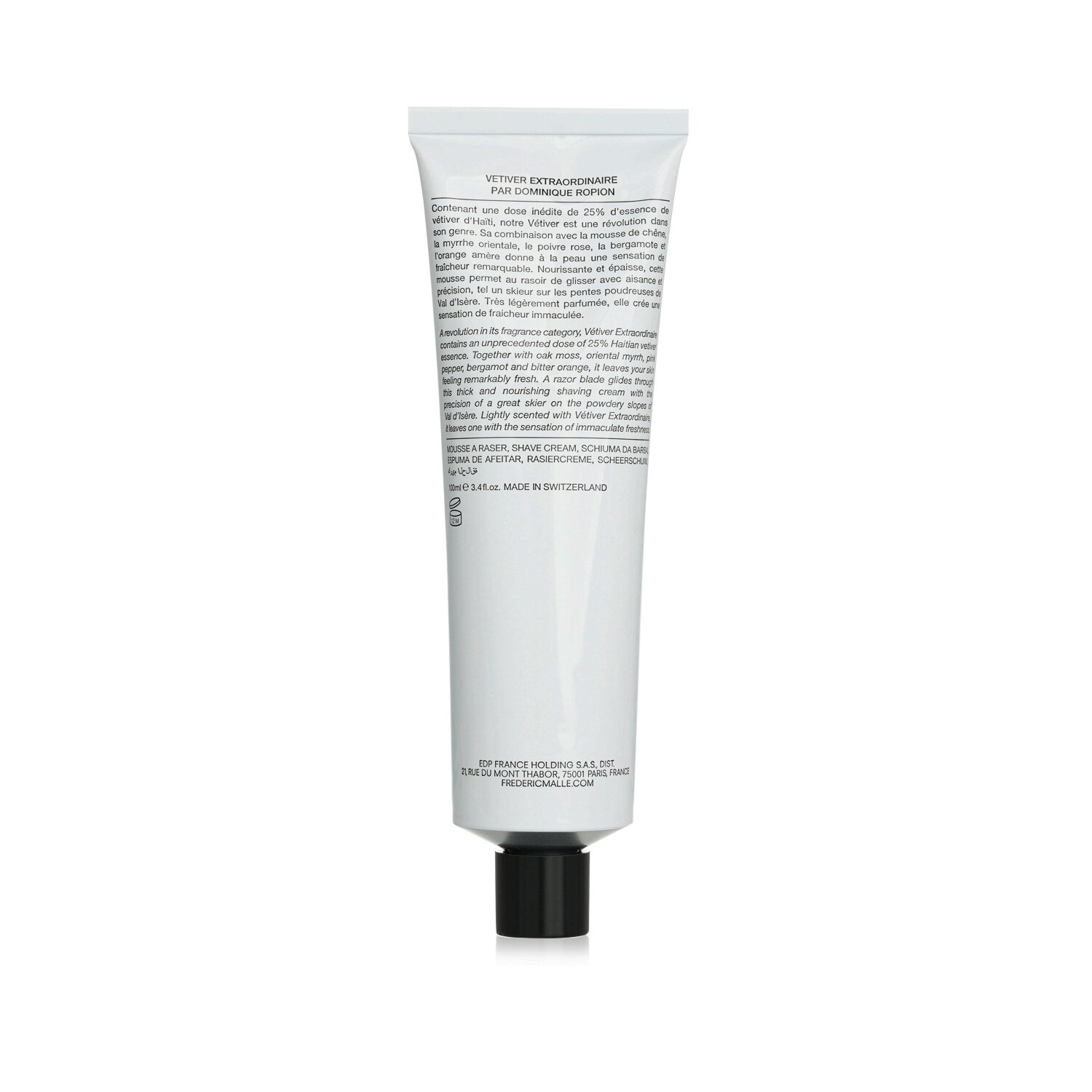 Frederic Malle Vetiver Extraordinaire Shave Cream 100ml/3.4oz