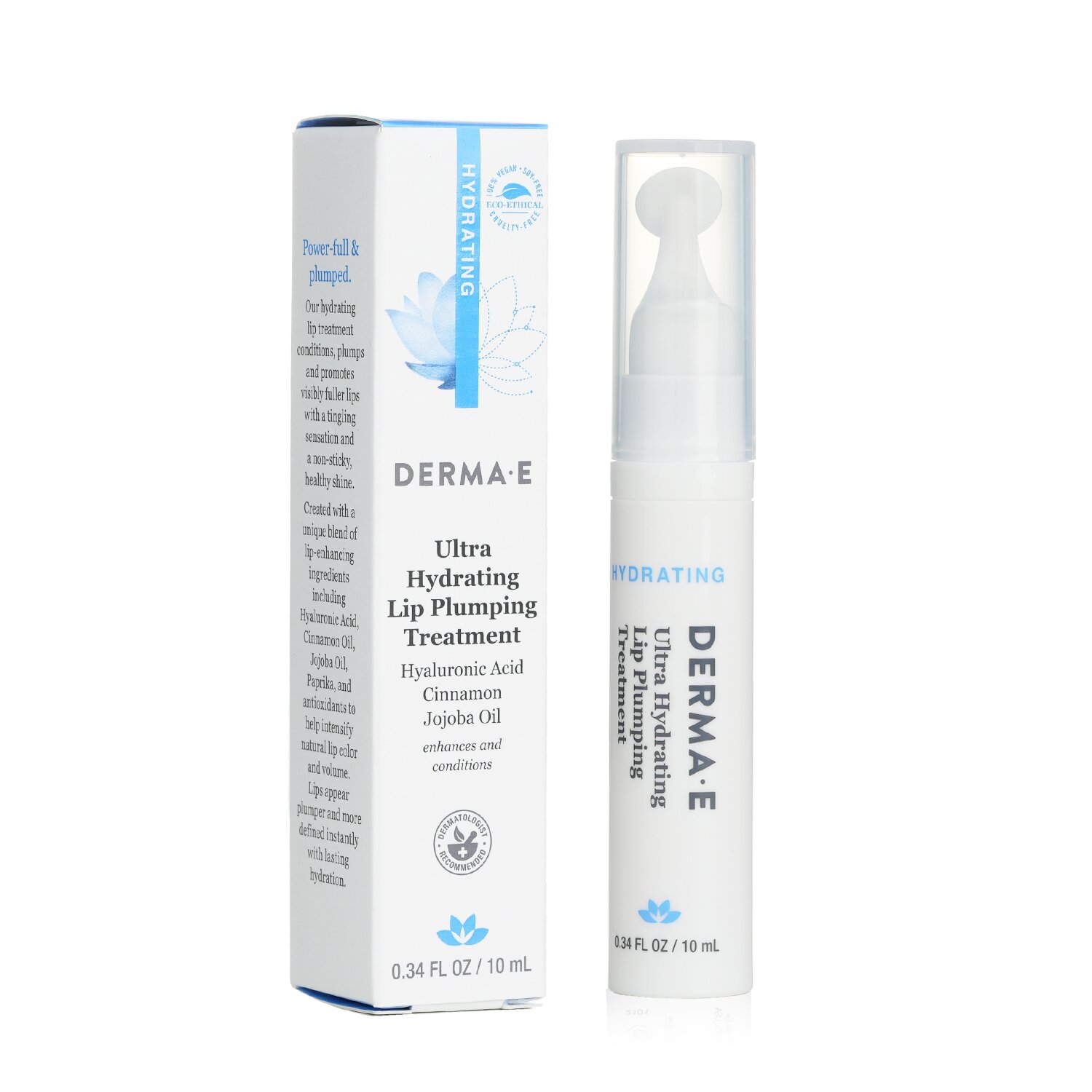 Derma E Hydrating Ultra Hydrating Lip Plumping Treatment 10ml/0.34oz