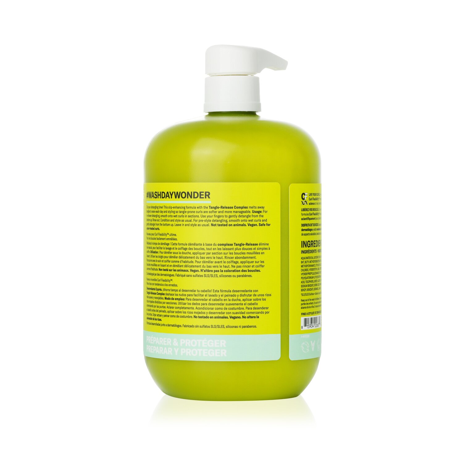DevaCurl Wash Day Wonder Time-Saving Slip Detangler - For Tangle-Prone Curls 946ml/32oz