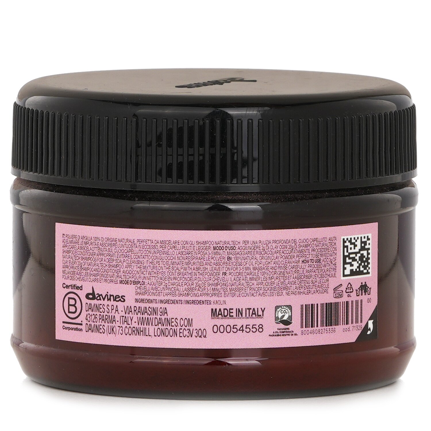 Davines Natural Tech Elevating Clay Supercleanser 120g/4.23oz